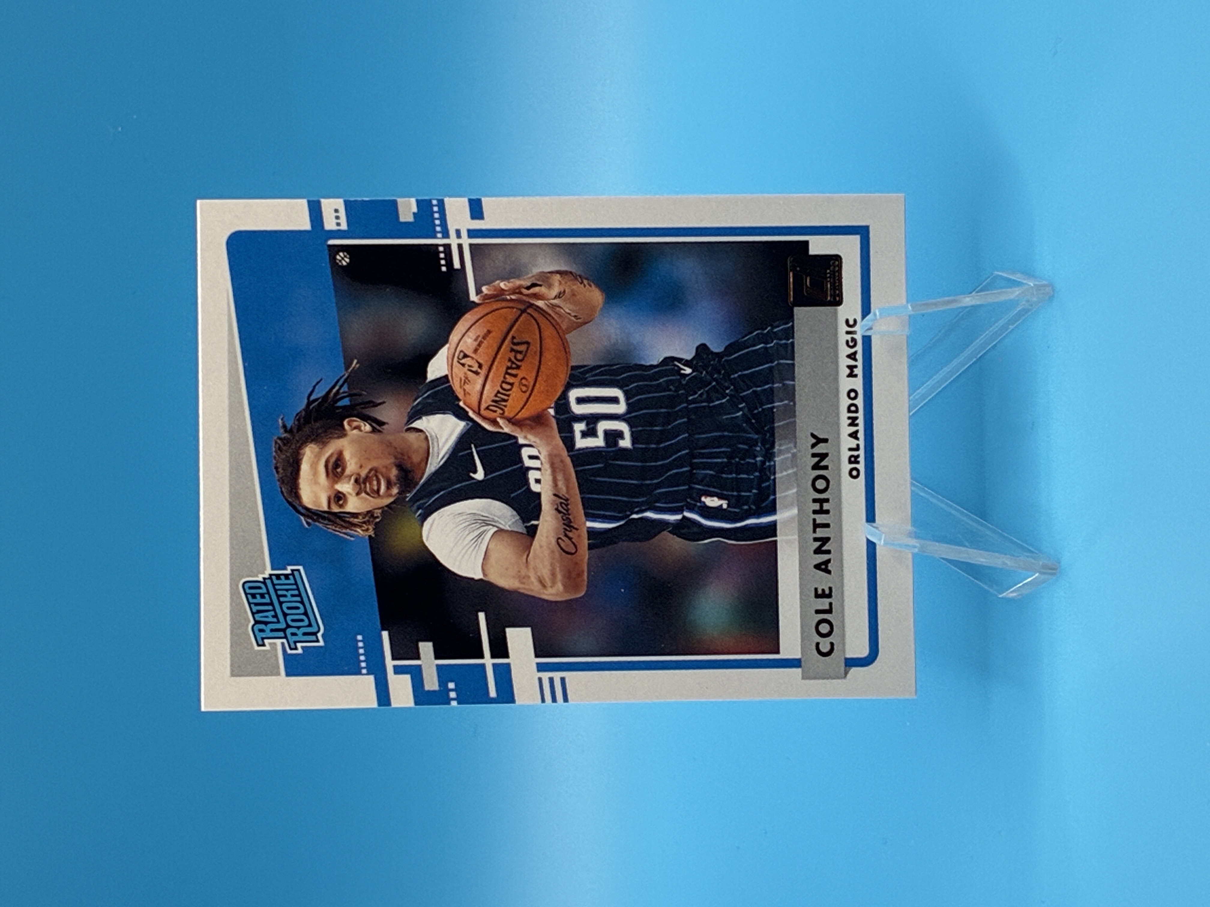 2020/2021 Panini Donruss Cole Anthony Rated Rookie #208 Orlando Magic – Vorderseite