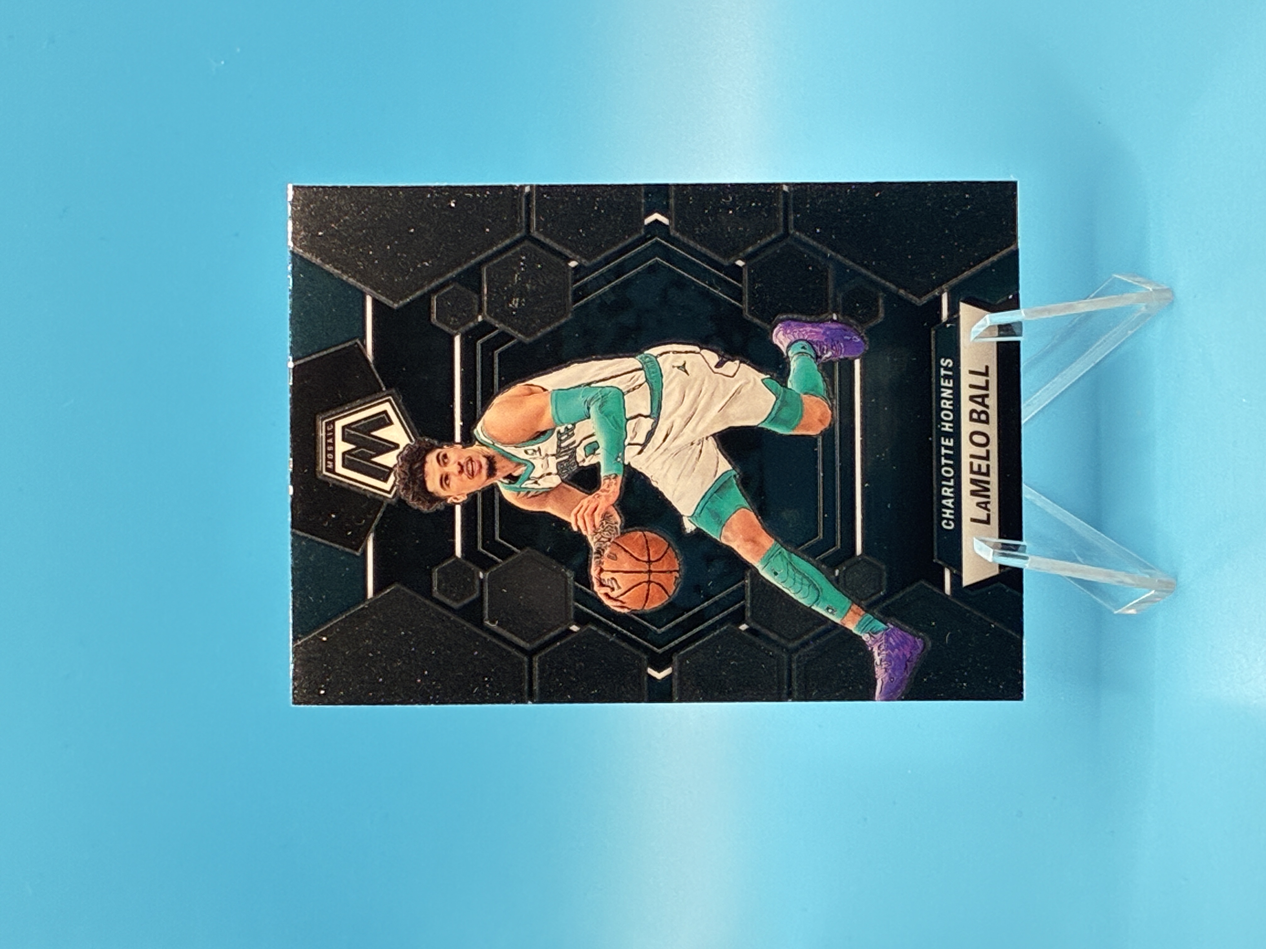 2022/2023 Panini Mosaic LaMelo Ball #151 Charlotte Hornets – Vorderseite