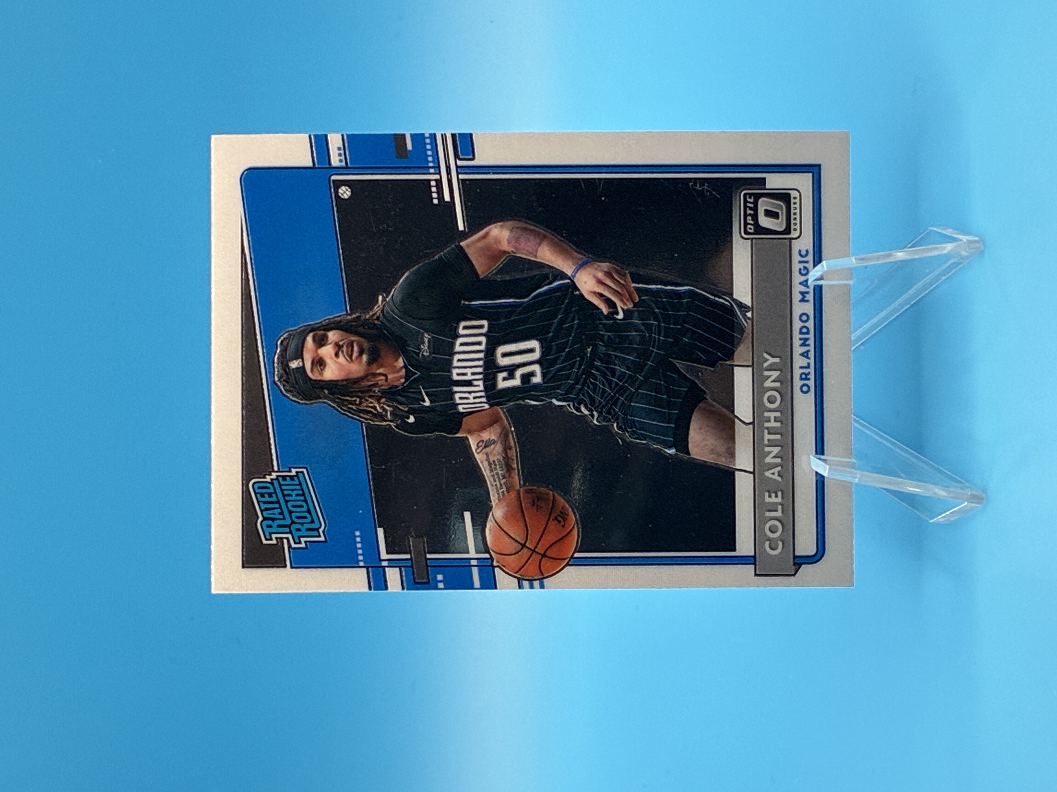 2020/2021 Panini Optic Cole Anthony #165 Orlando Magic – Vorderseite