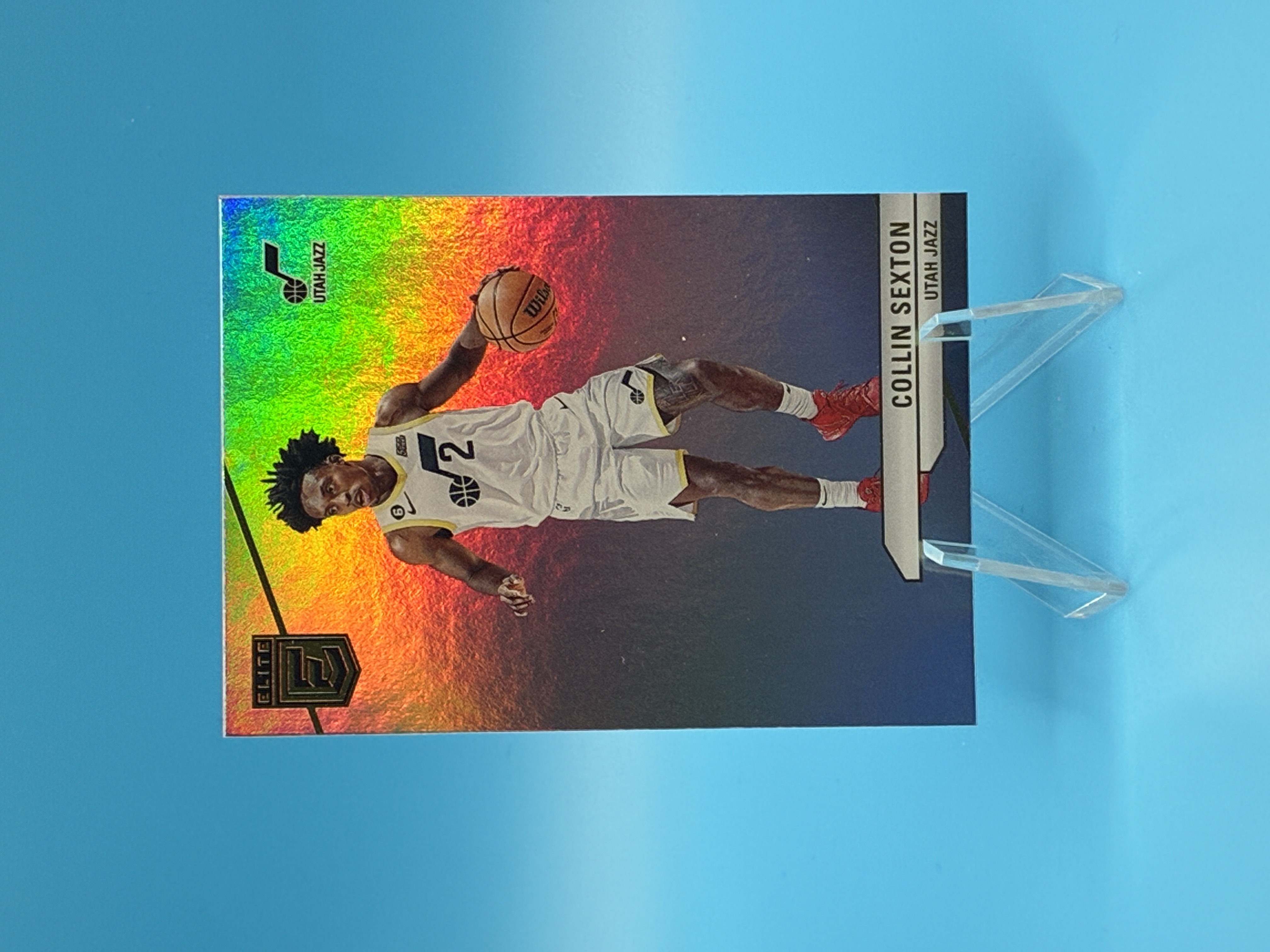 2023/2024 Panini Donruss Elite Collin Sexton #19 Utah Jazz – Vorderseite