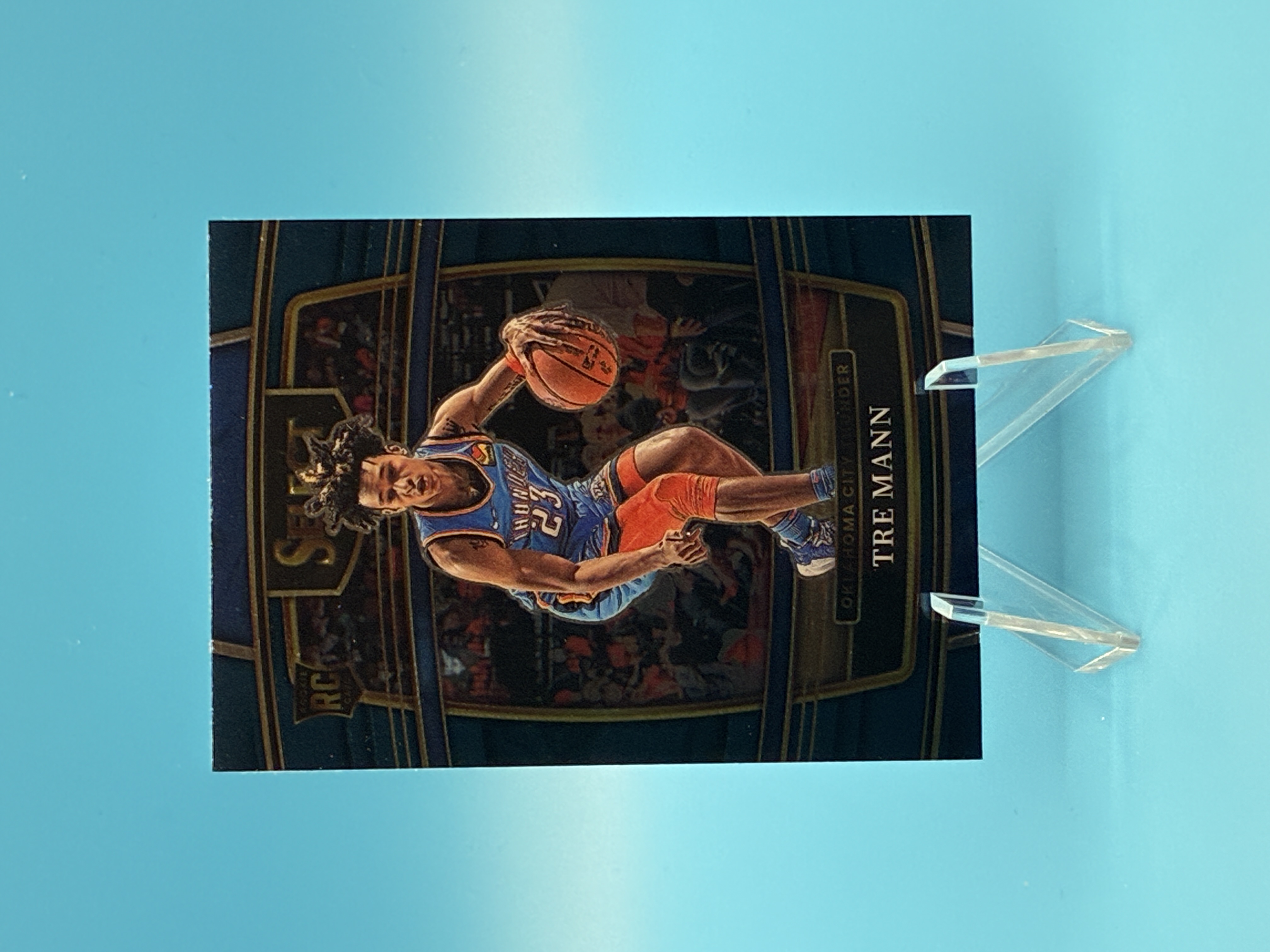 2021/2022 Panini Select Tre Mann #36 Oklahoma City Thunder – Vorderseite