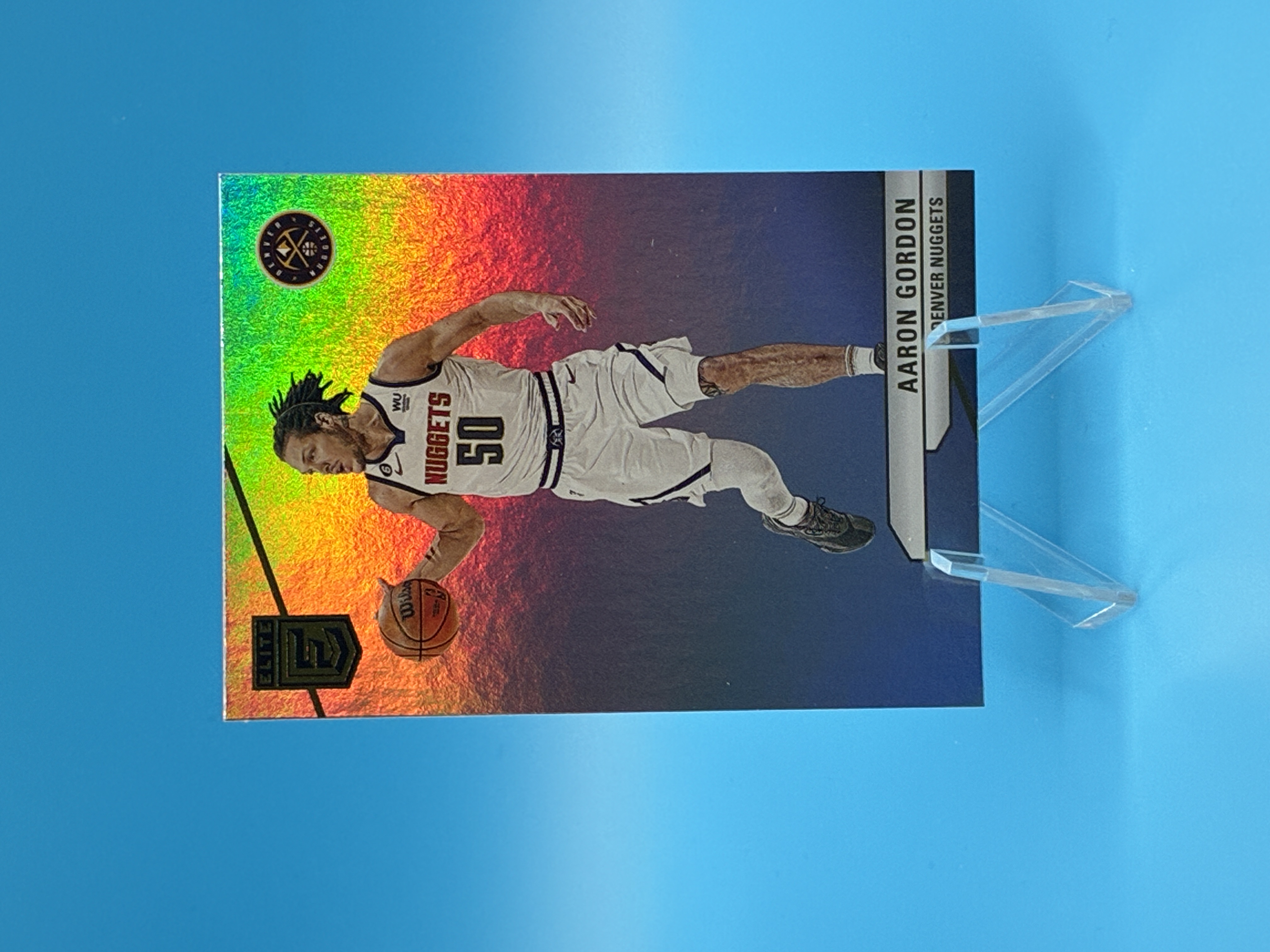 2023/2024 Panini Donruss Elite Aaron Gordon #140 Denver Nuggets – Vorderseite