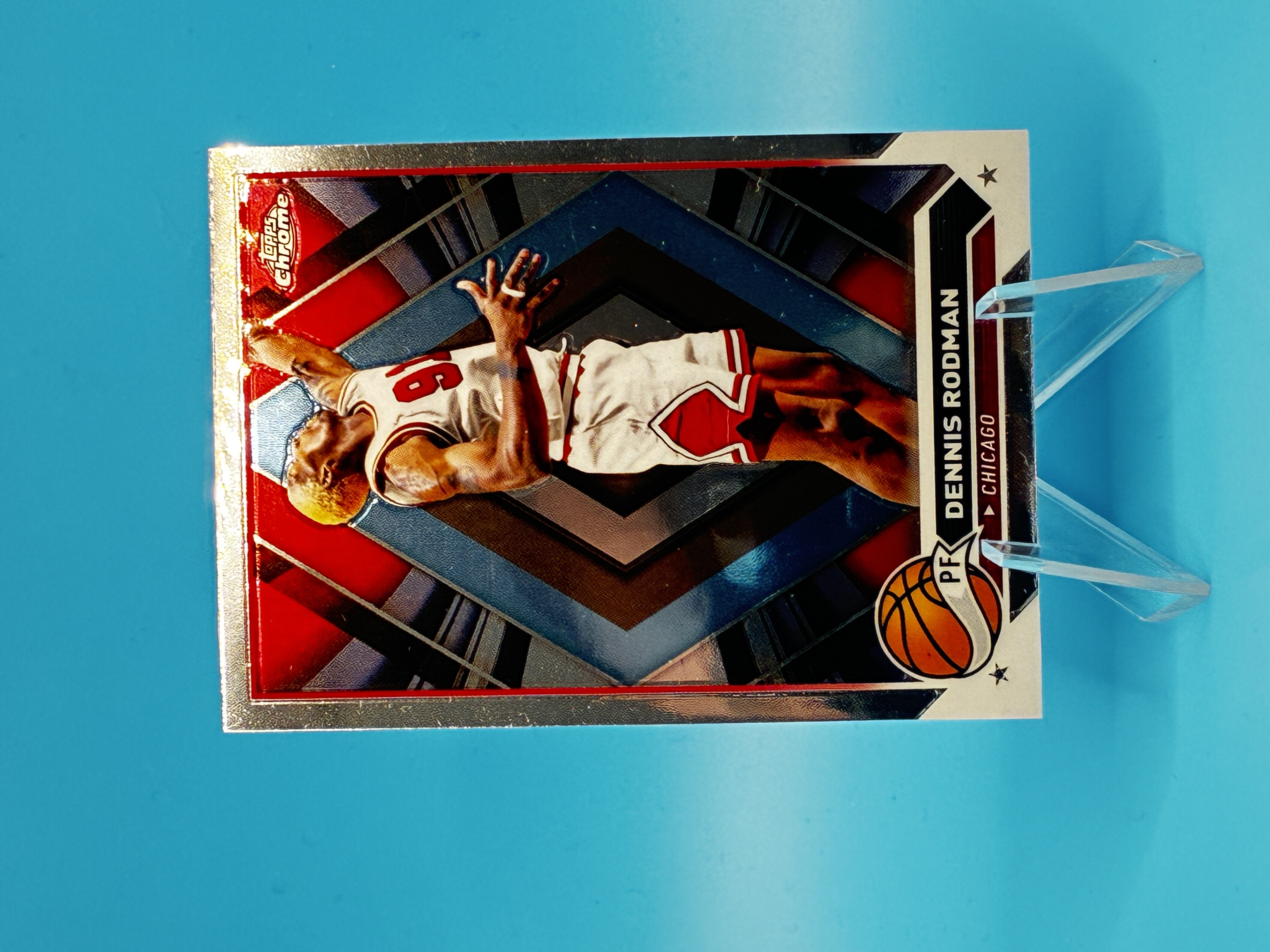 2023/2024 Topps Chrome Dennis Rodman #87 Chicago Bulls – Vorderseite