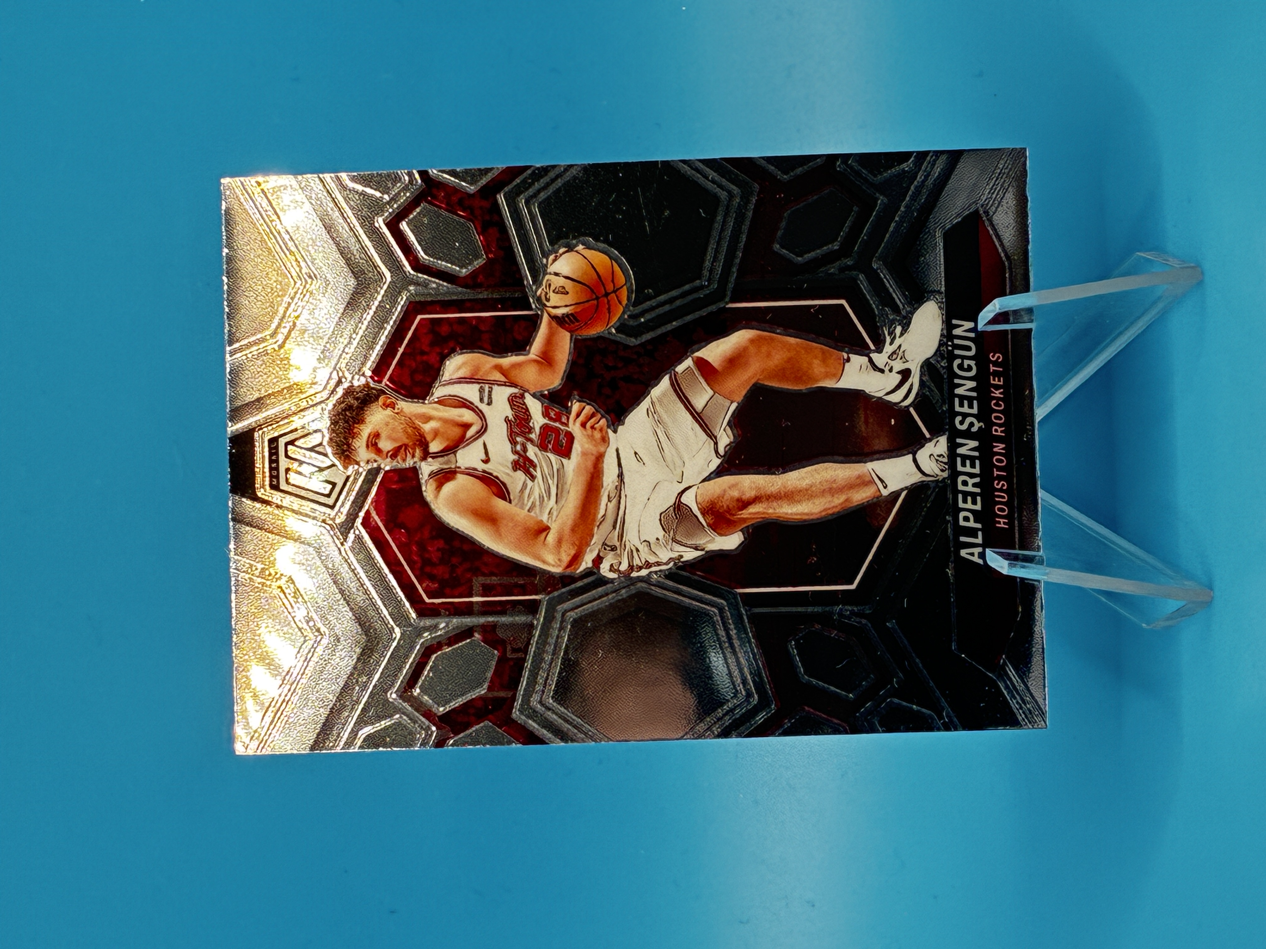 2023/2024 Panini Mosaic Alperen Şengün #171 Houston Rockets – Vorderseite