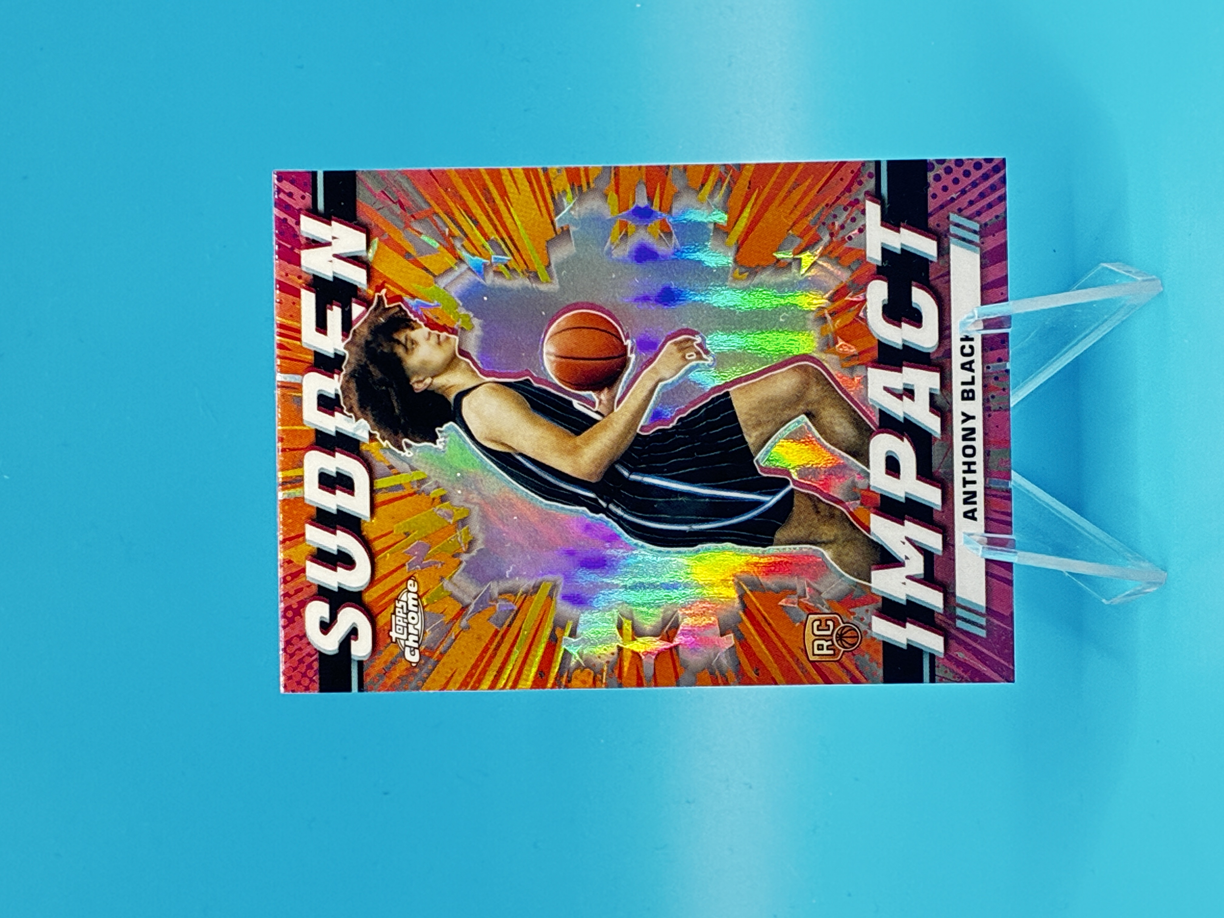 2023/2024 Topps Chrome Anthony Black Sudden Impact #SI-8 Orlando Magic – Vorderseite