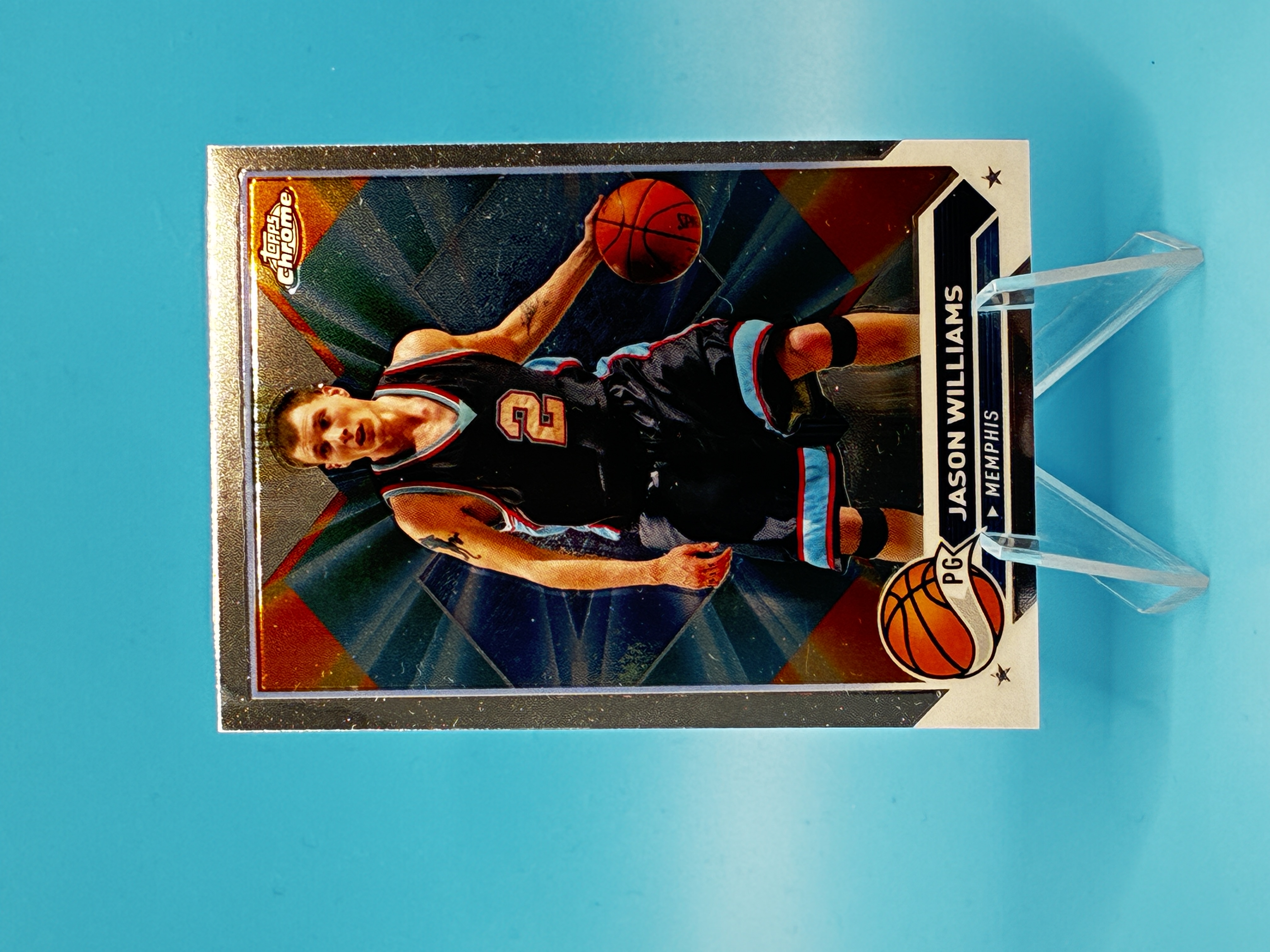 2023/2024 Topps Chrome Jason Williams #89 Memphis Grizzlies – Vorderseite