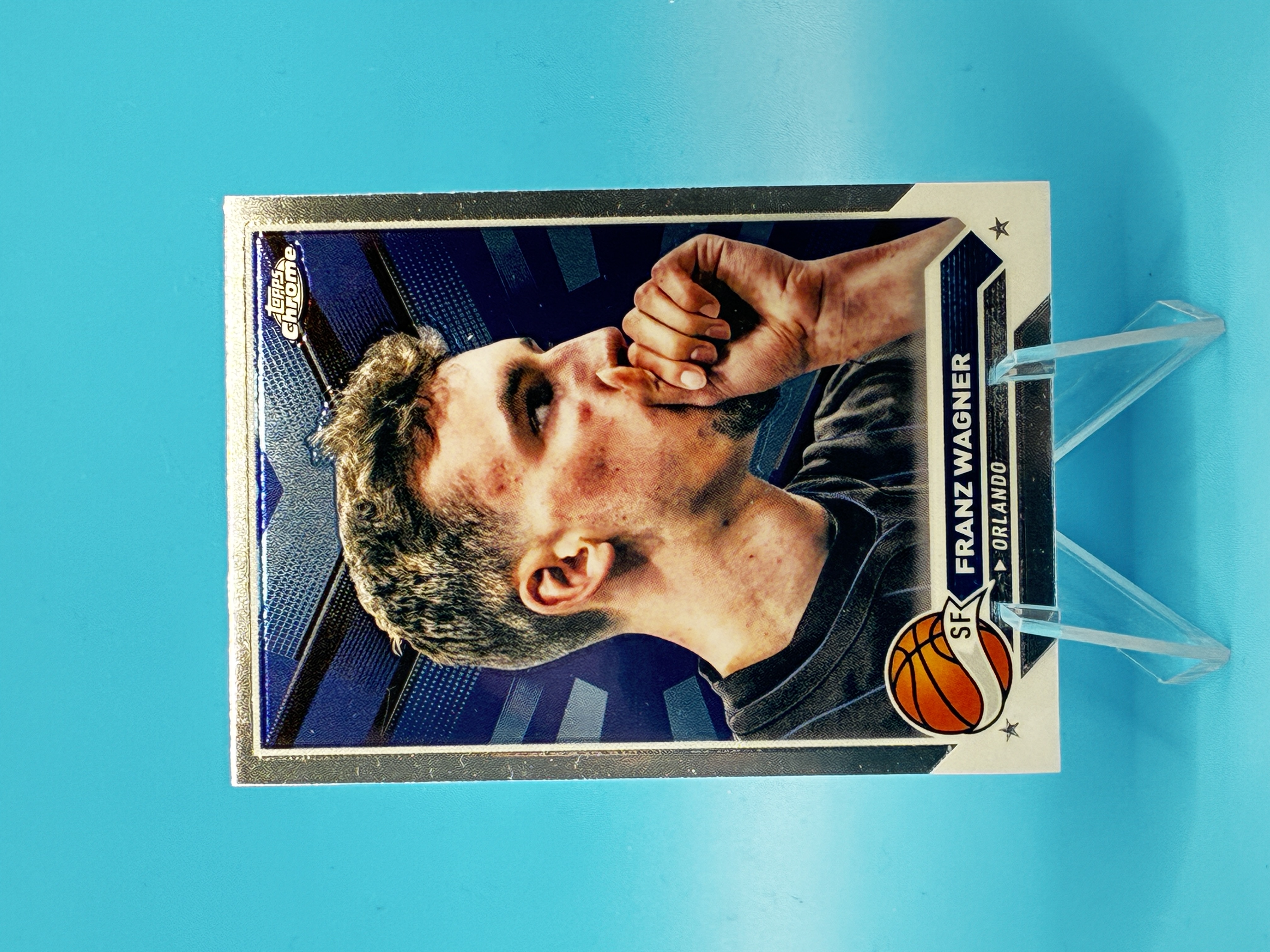 2023/2024 Topps Chrome Franz Wagner #79 Orlando Magic – Vorderseite