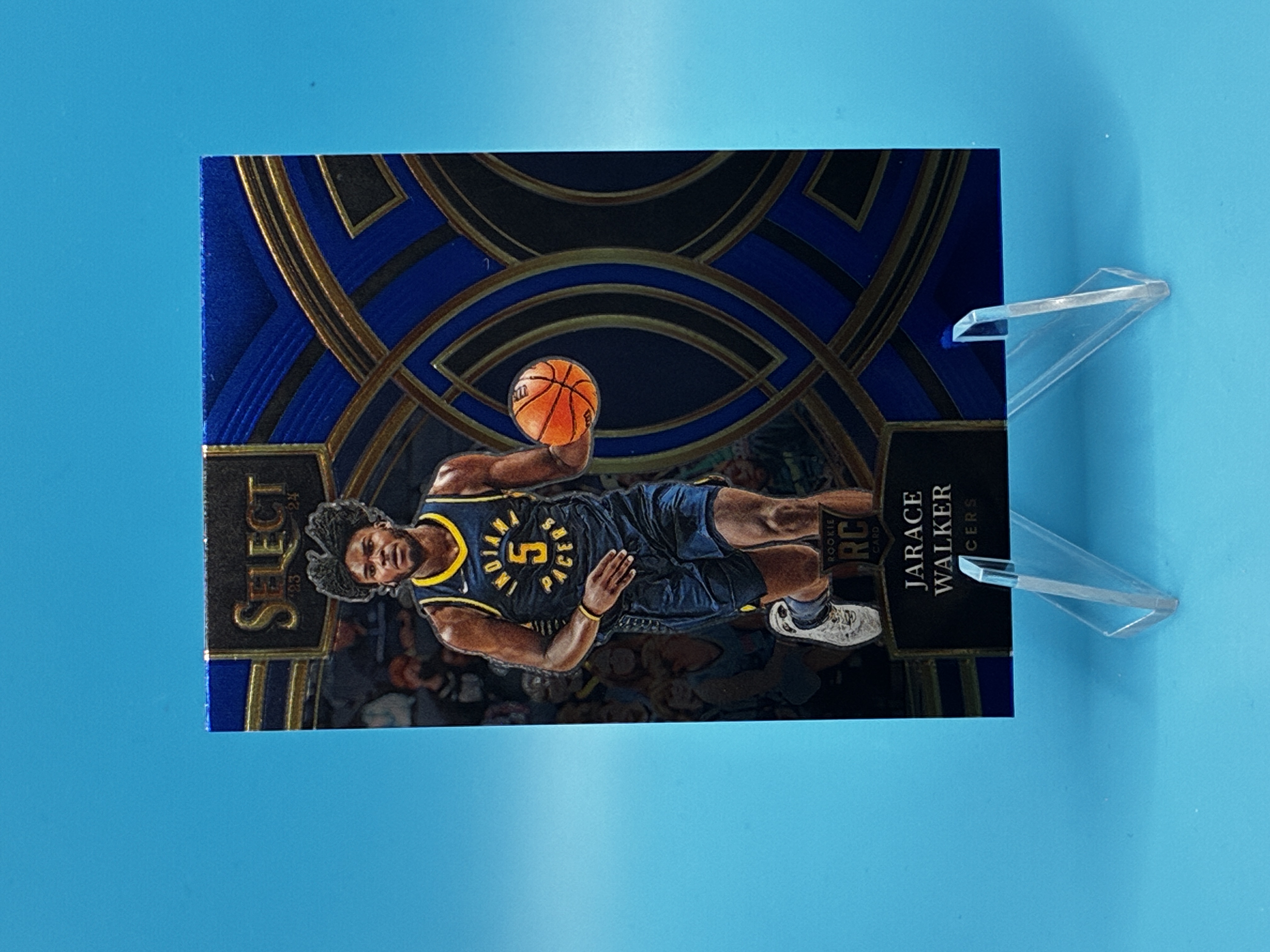 2023/2024 Panini Select Jarace Walker Blue Premier #133 Indiana Pacers – Vorderseite