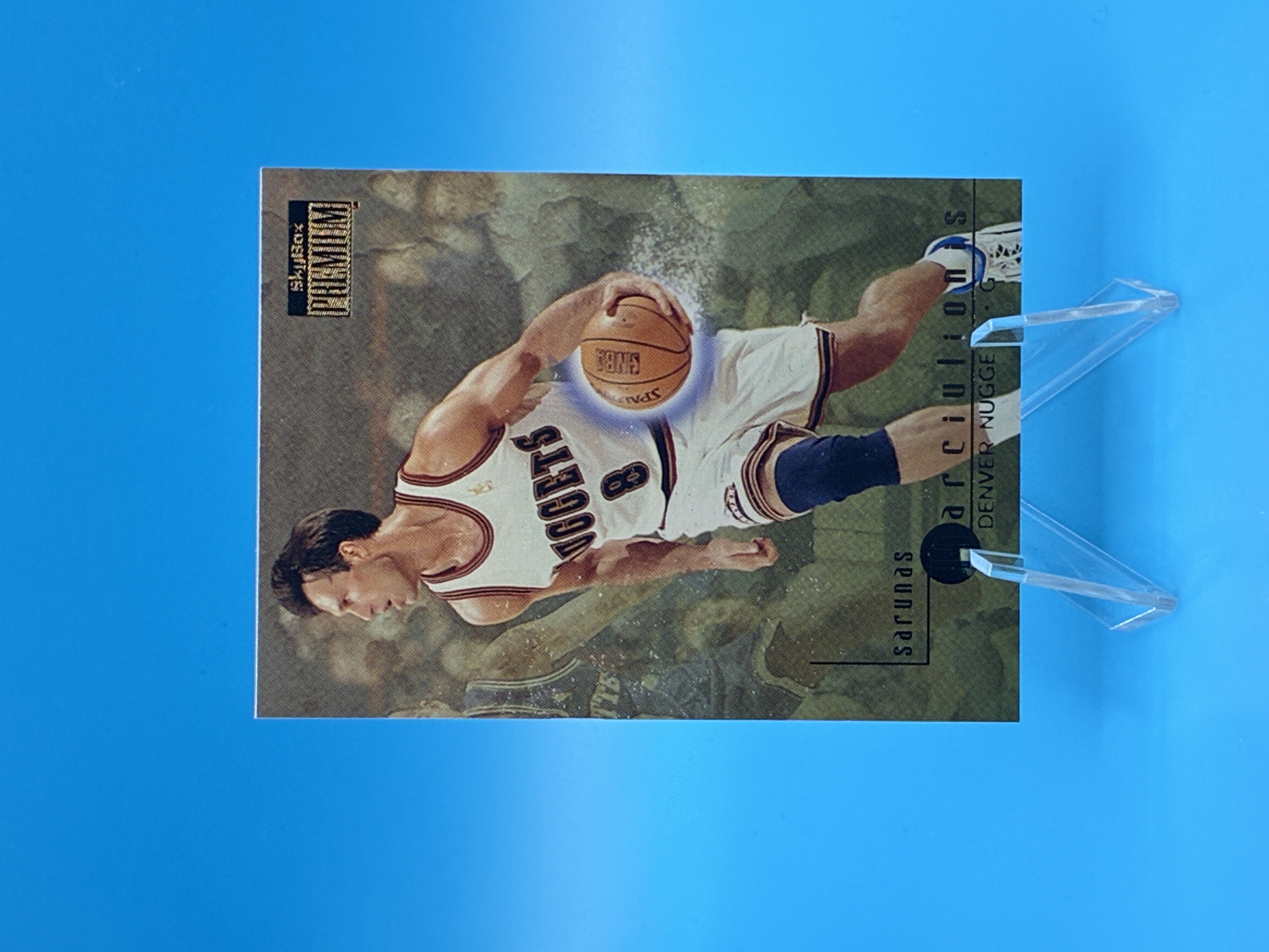 1996-97 SkyBox Premium Sarunas Marciulionis #149 Denver Nuggets – Vorderseite