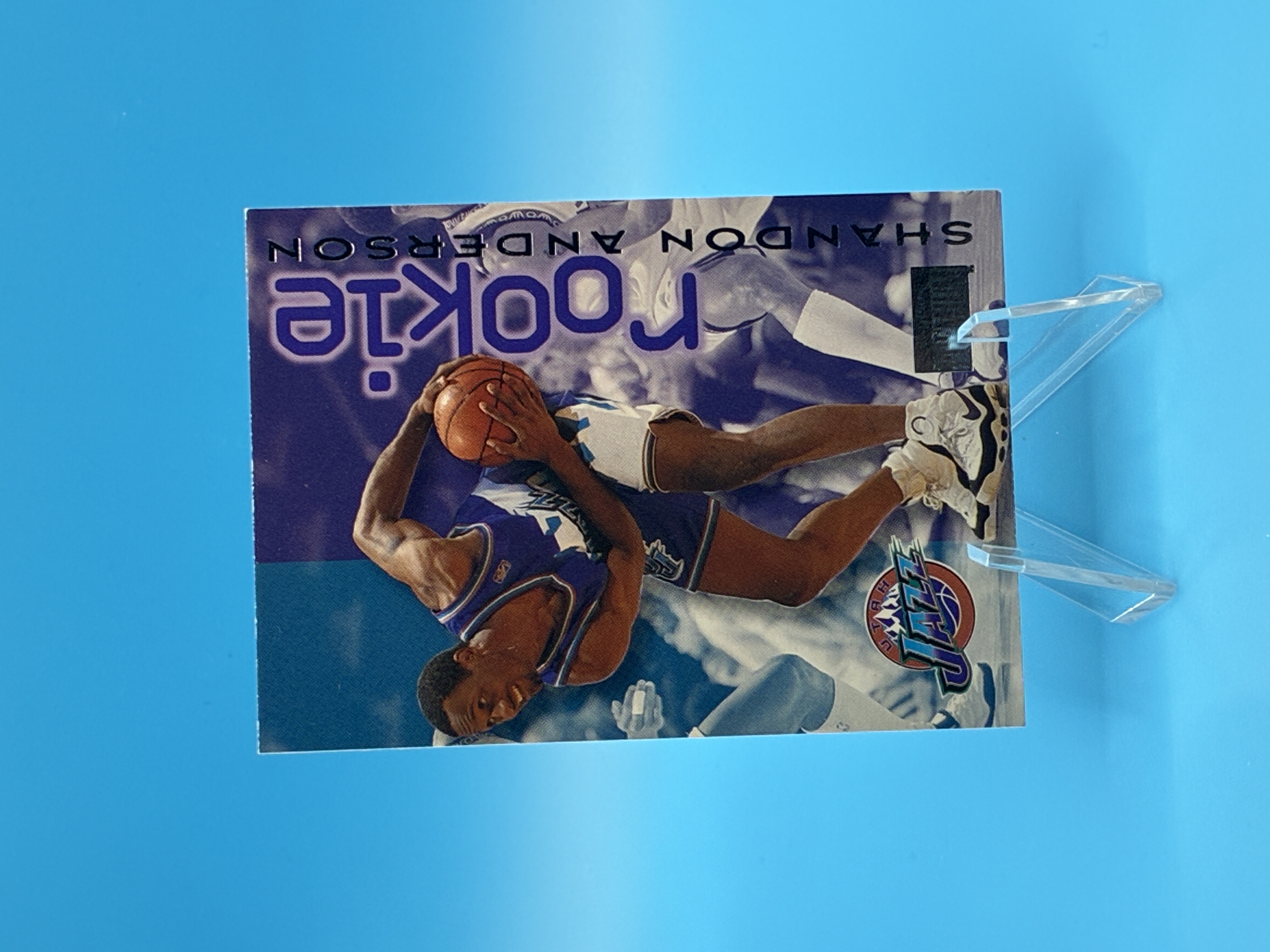 1997-98 SkyBox Premium Shandon Anderson #202 Utah Jazz – Vorderseite