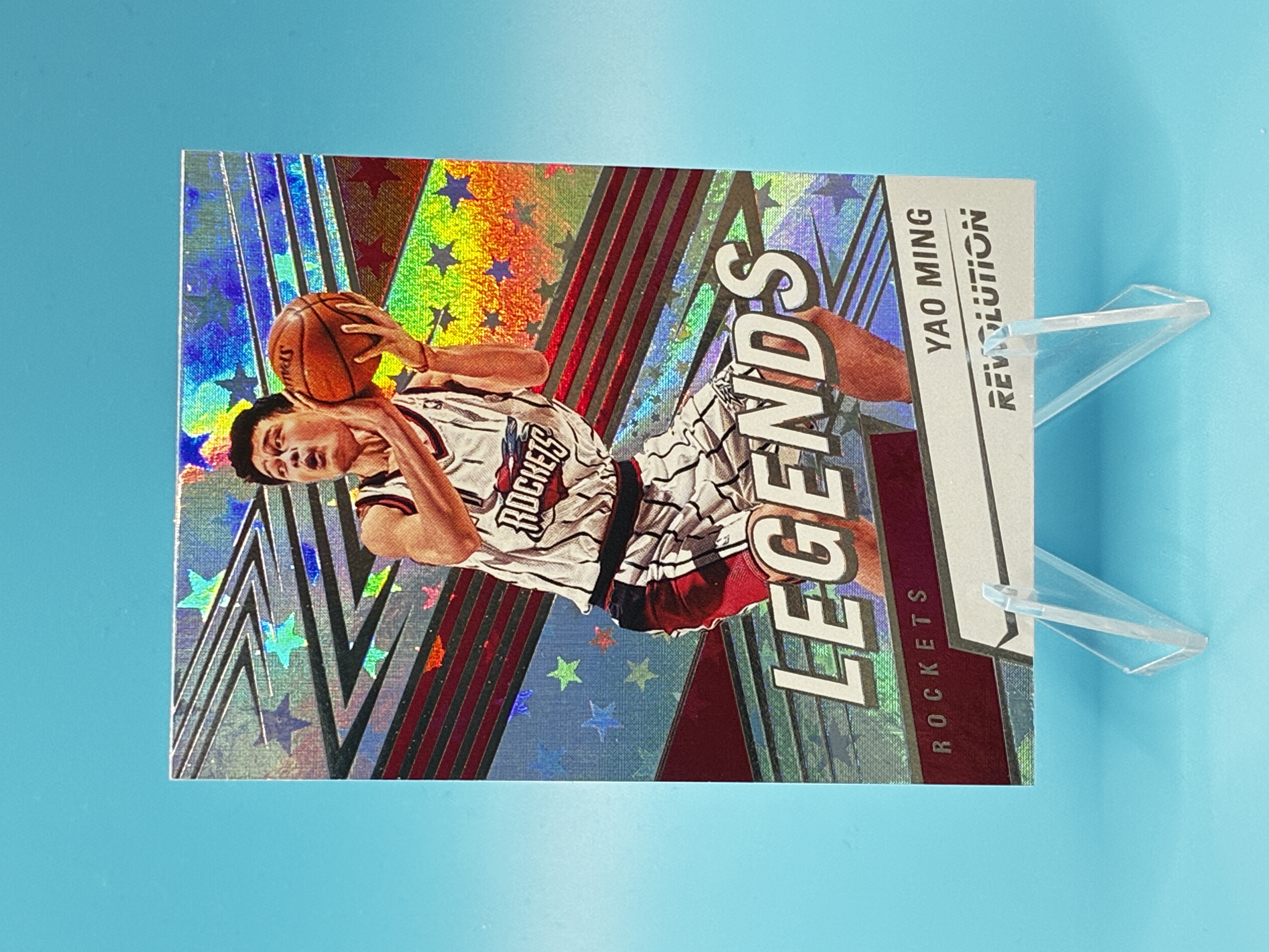 2024/2025 Panini Revolution Yao Ming Astro Legends #170 Houston Rockets – Vorderseite