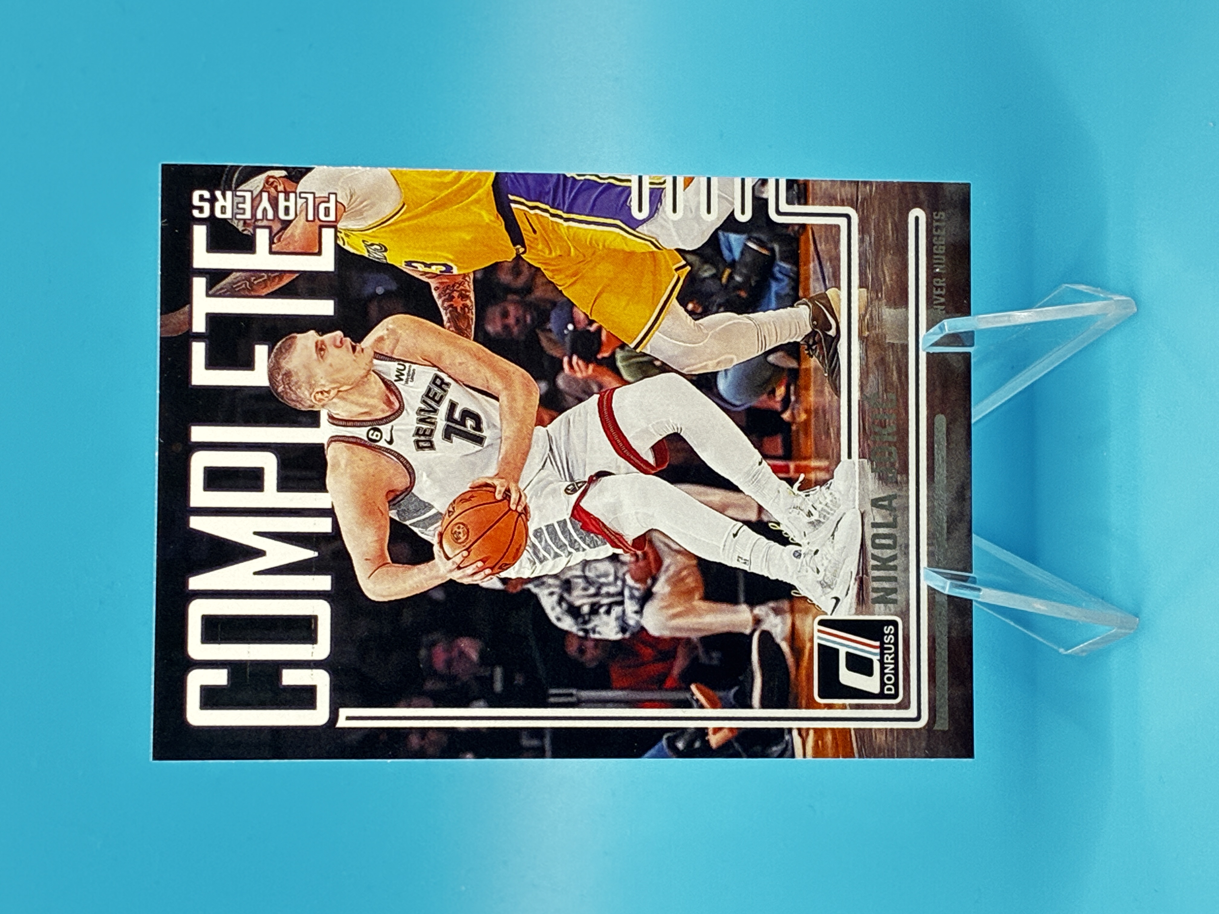 2023/2024 Panini Donruss Nikola Jokić Complete Players #3 Denver Nuggets – Vorderseite