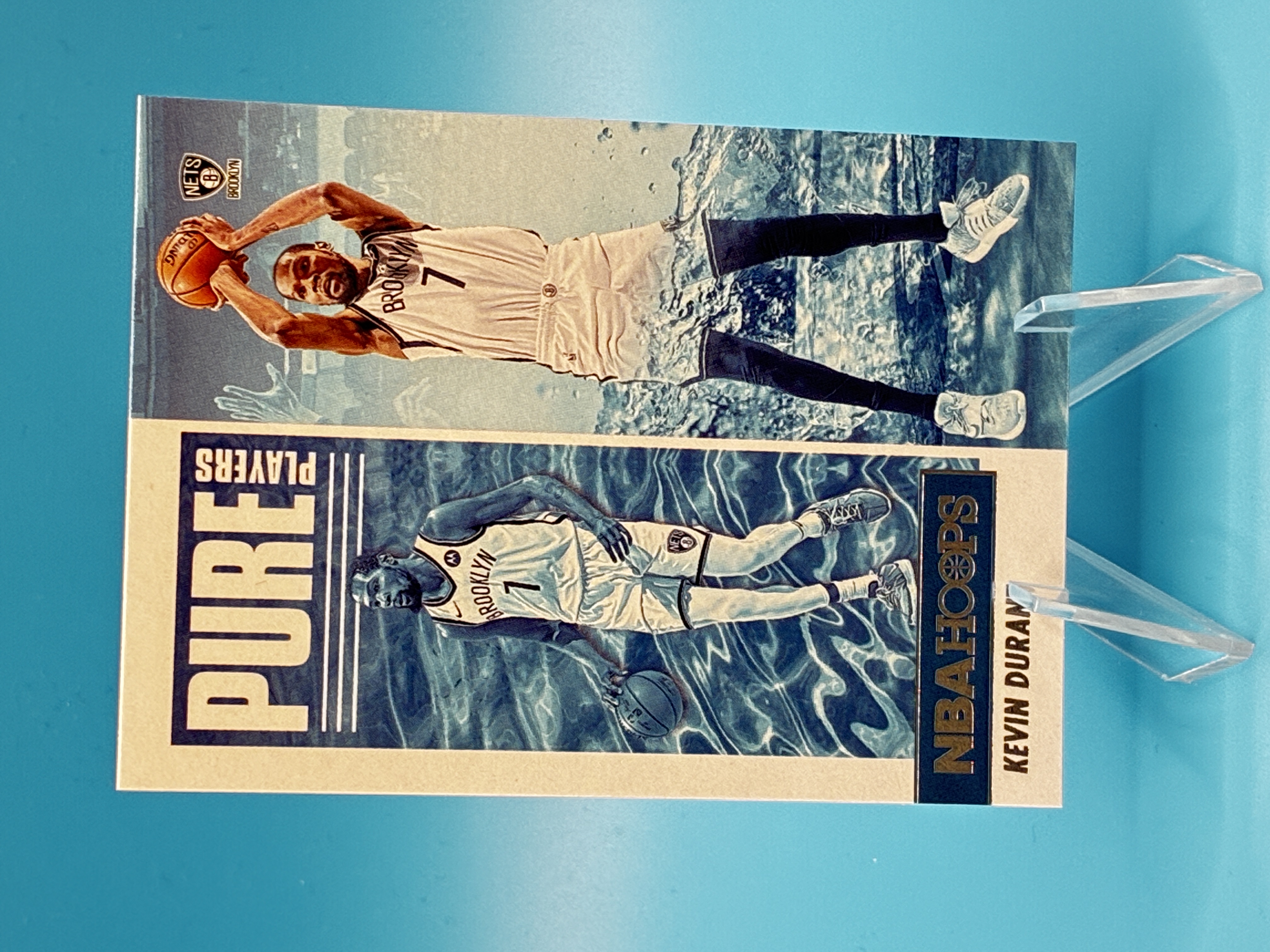 2021/2022 Panini Hoops Kevin Durant Pure Players #10 Brooklyn Nets – Vorderseite