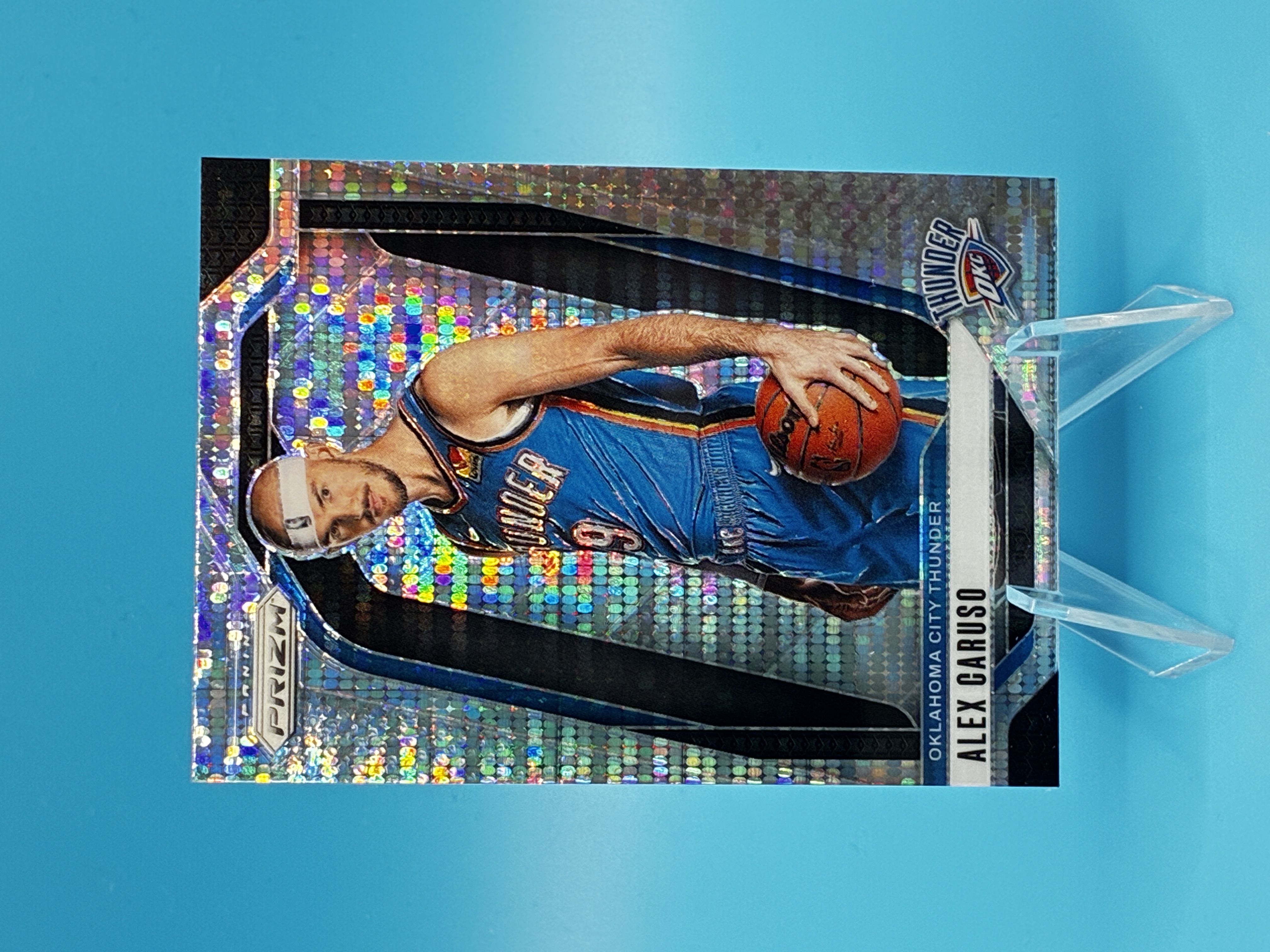 2024/2025 Panini Prizm Alex Caruso Pulsar #83 Oklahoma City Thunder – Vorderseite