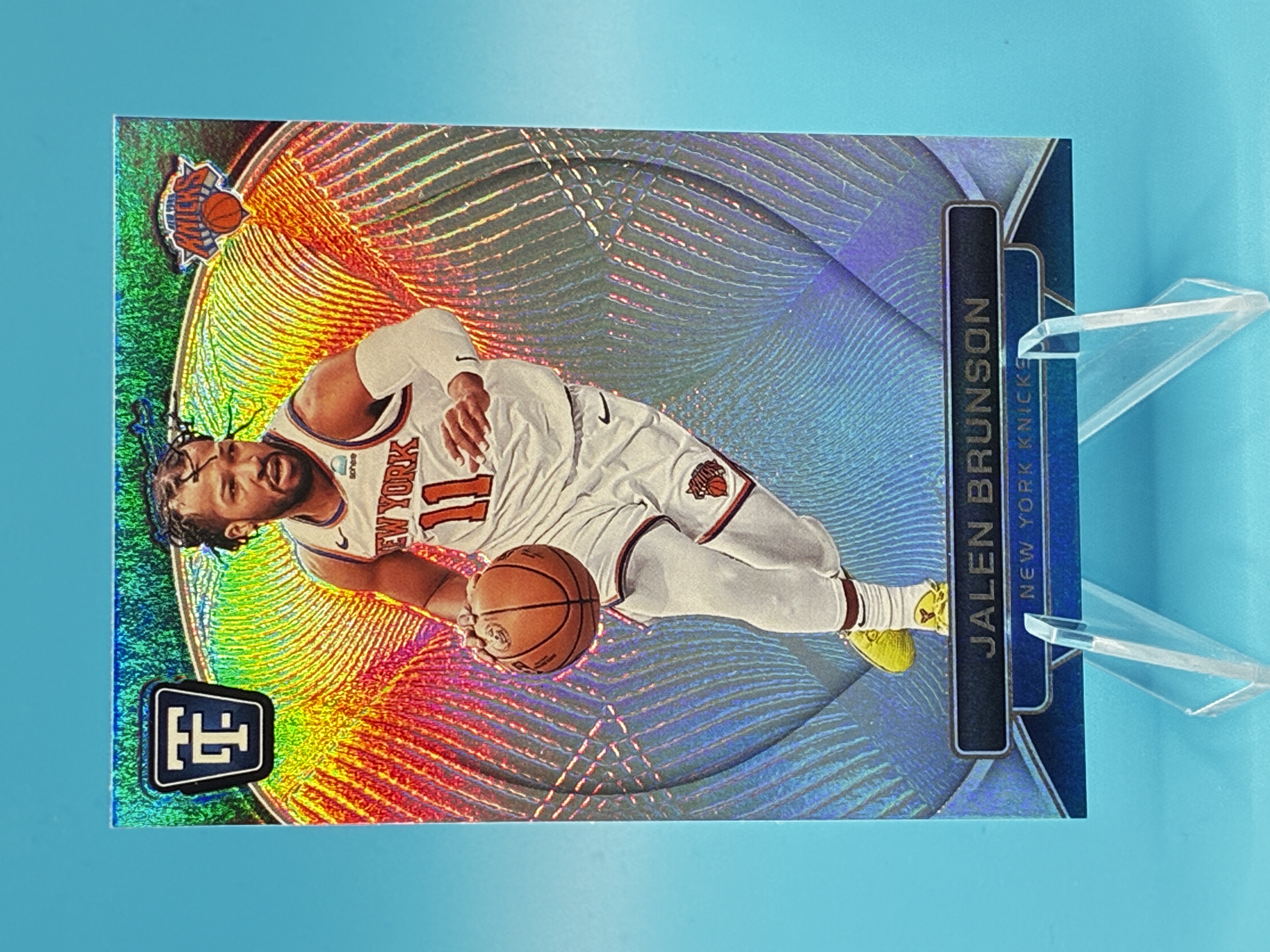 2024/2025 Panini Totally Certified Jalen Brunson Silver #27 New York Knicks – Vorderseite