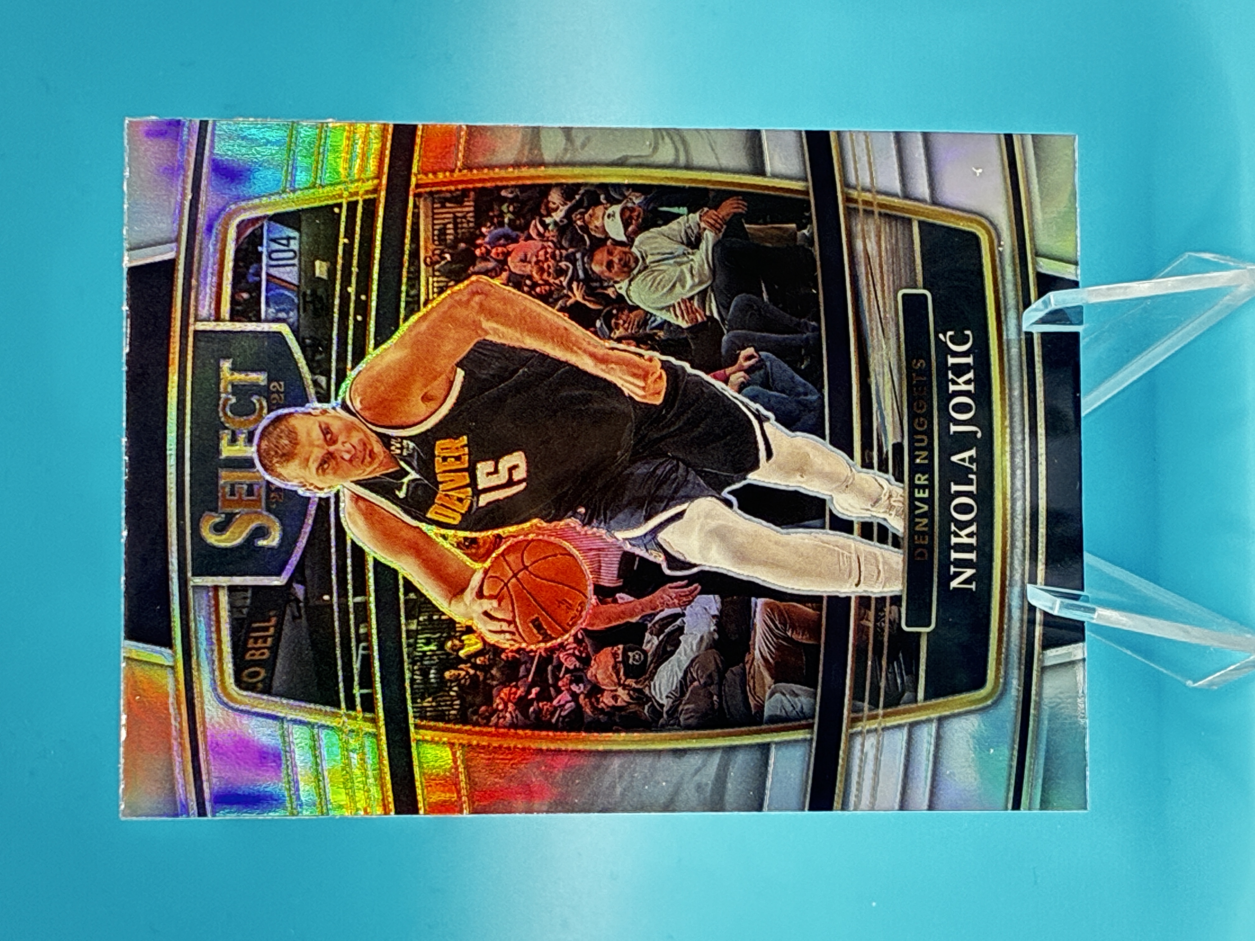 2021/2022 Panini Select Nikola Jokić Silver Concourse #82 Denver Nuggets – Vorderseite