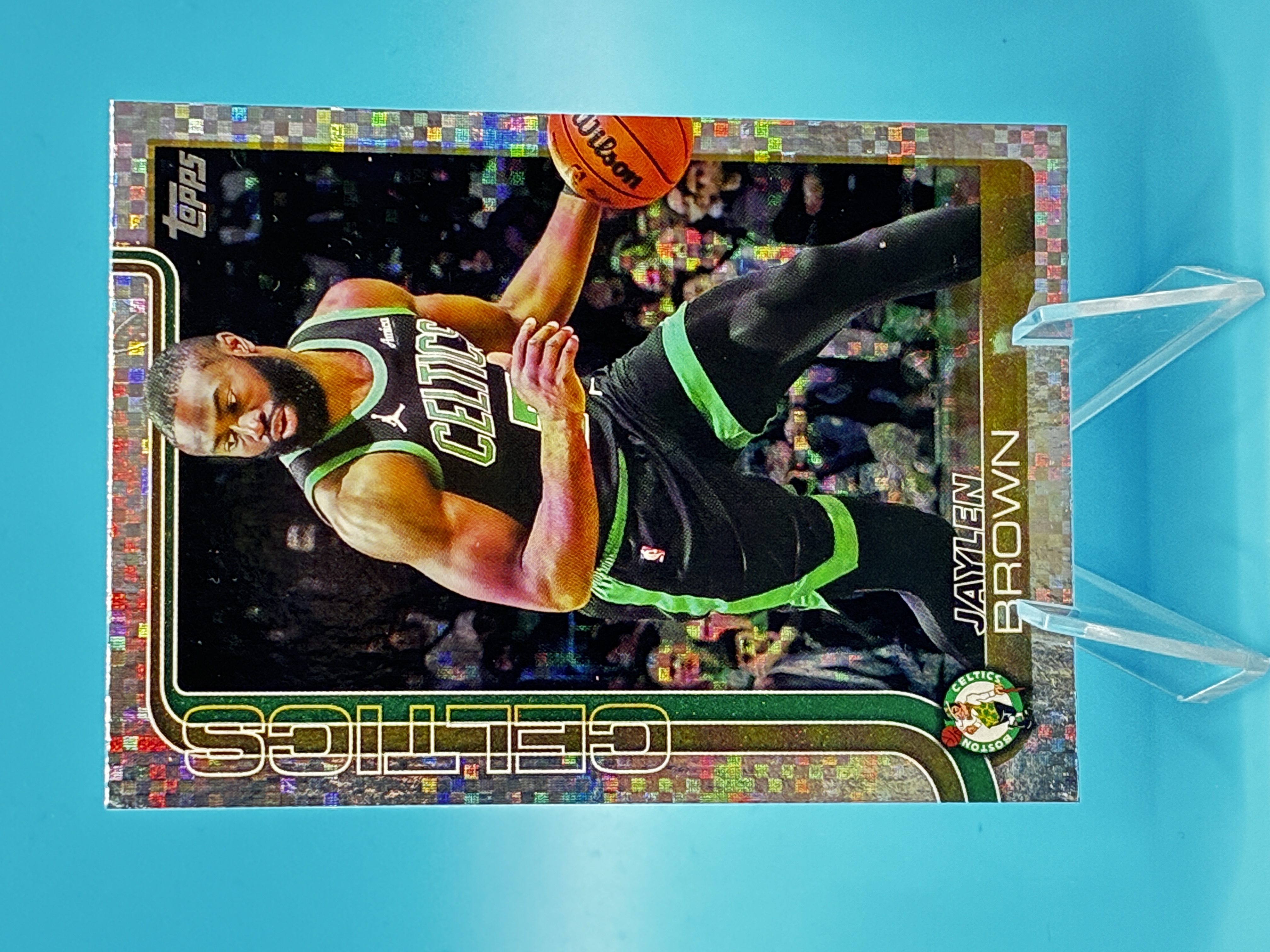 2025/2026 Topps Flagship Jaylen Brown Victory #2 Boston Celtics – Vorderseite