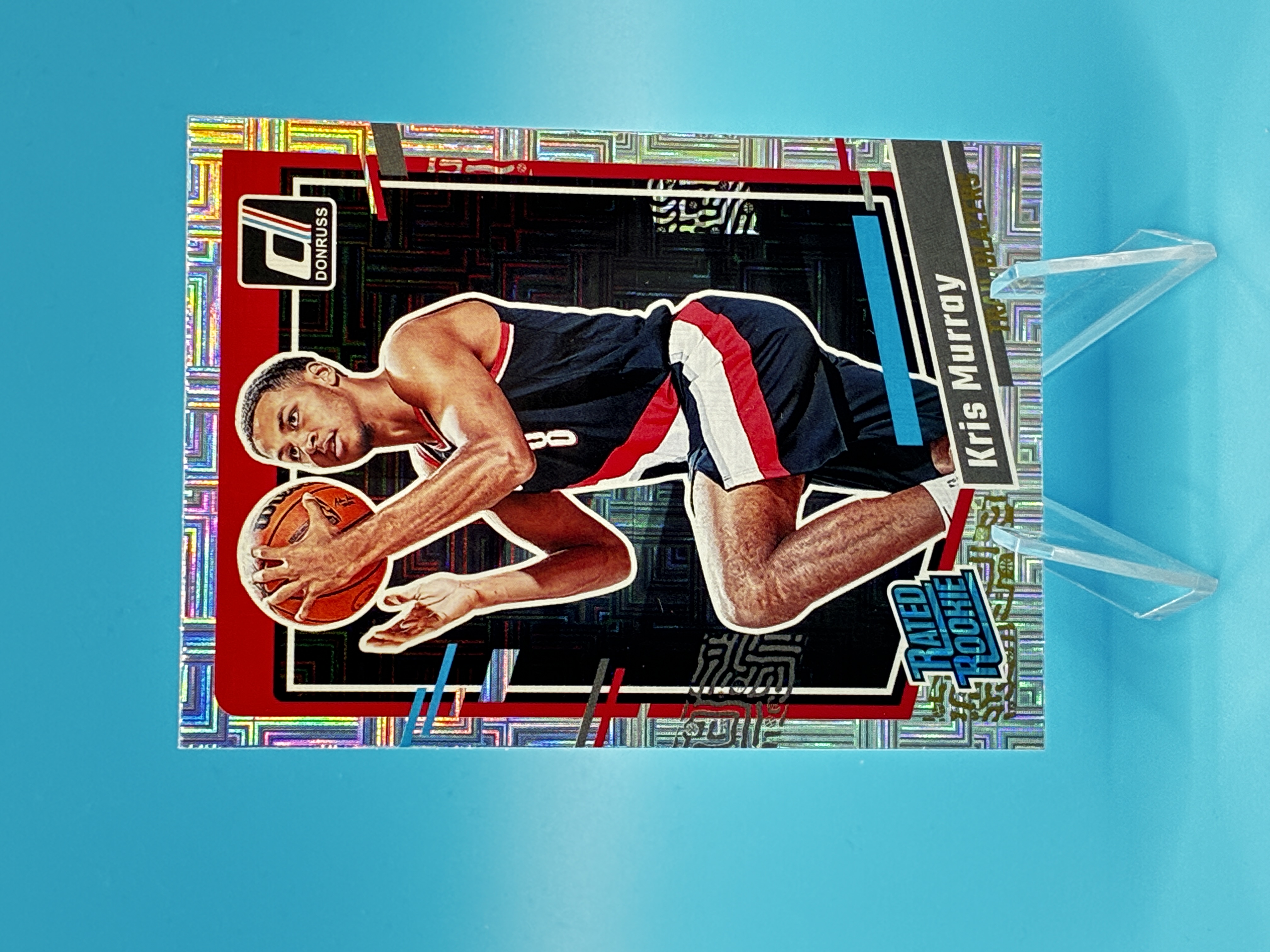 2023/2024 Panini Donruss Kris Murray Mojo Rated Rookie #203 Portland Trail Blazers – Vorderseite
