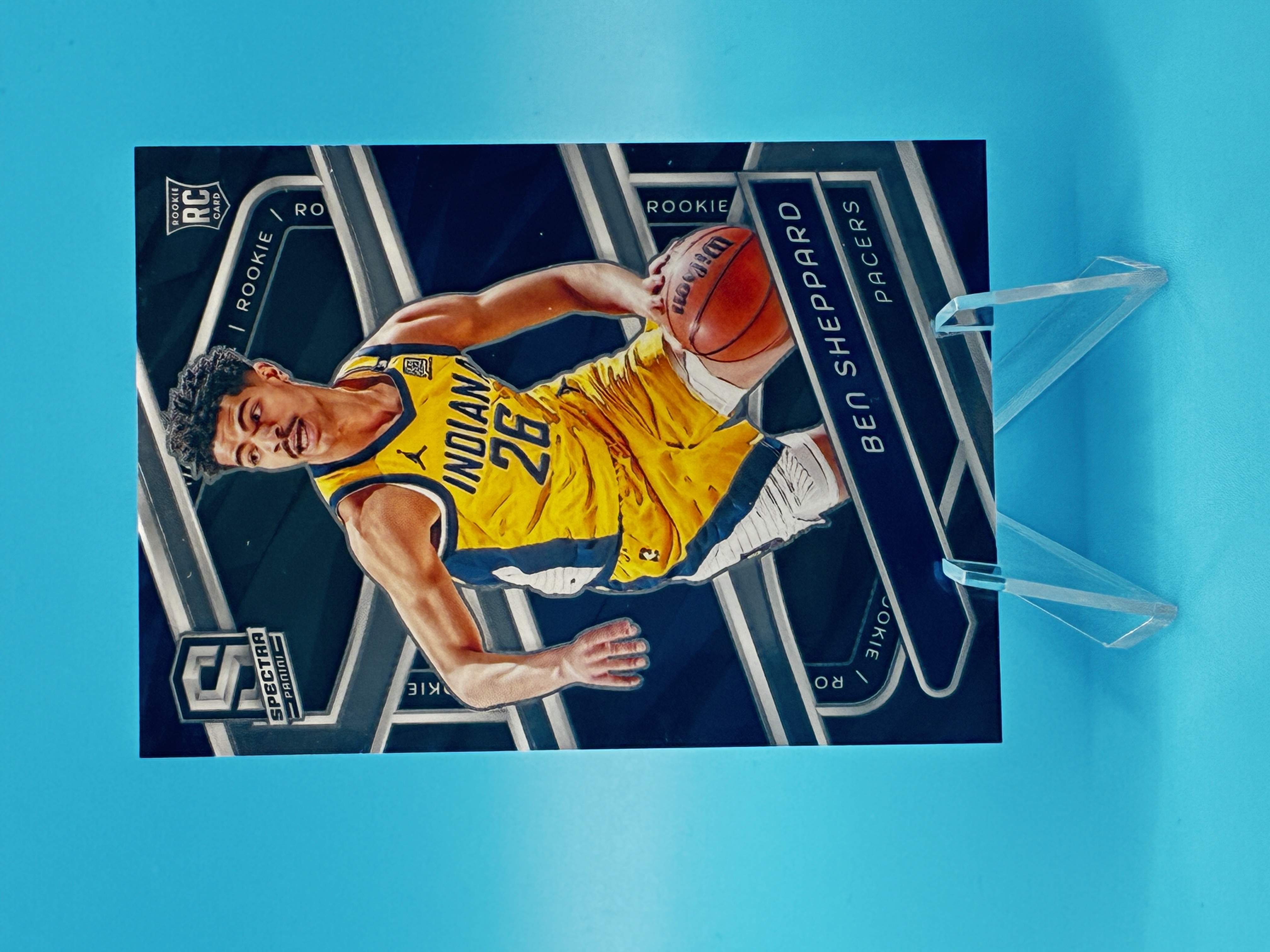 2023/2024 Panini Spectra Ben Sheppard #129 Indiana Pacers – Vorderseite