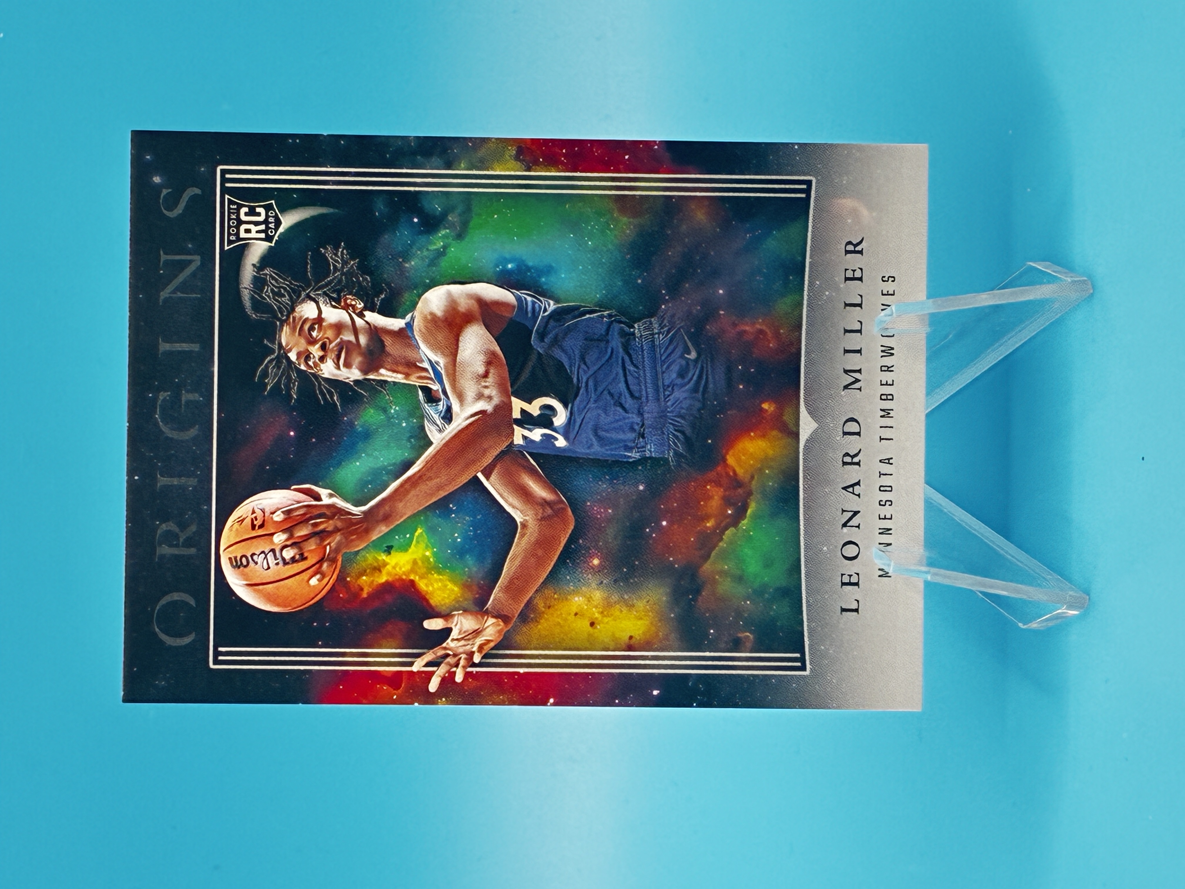 2023/2024 Panini Origins Leonard Miller #31 Minnesota Timberwolves – Vorderseite