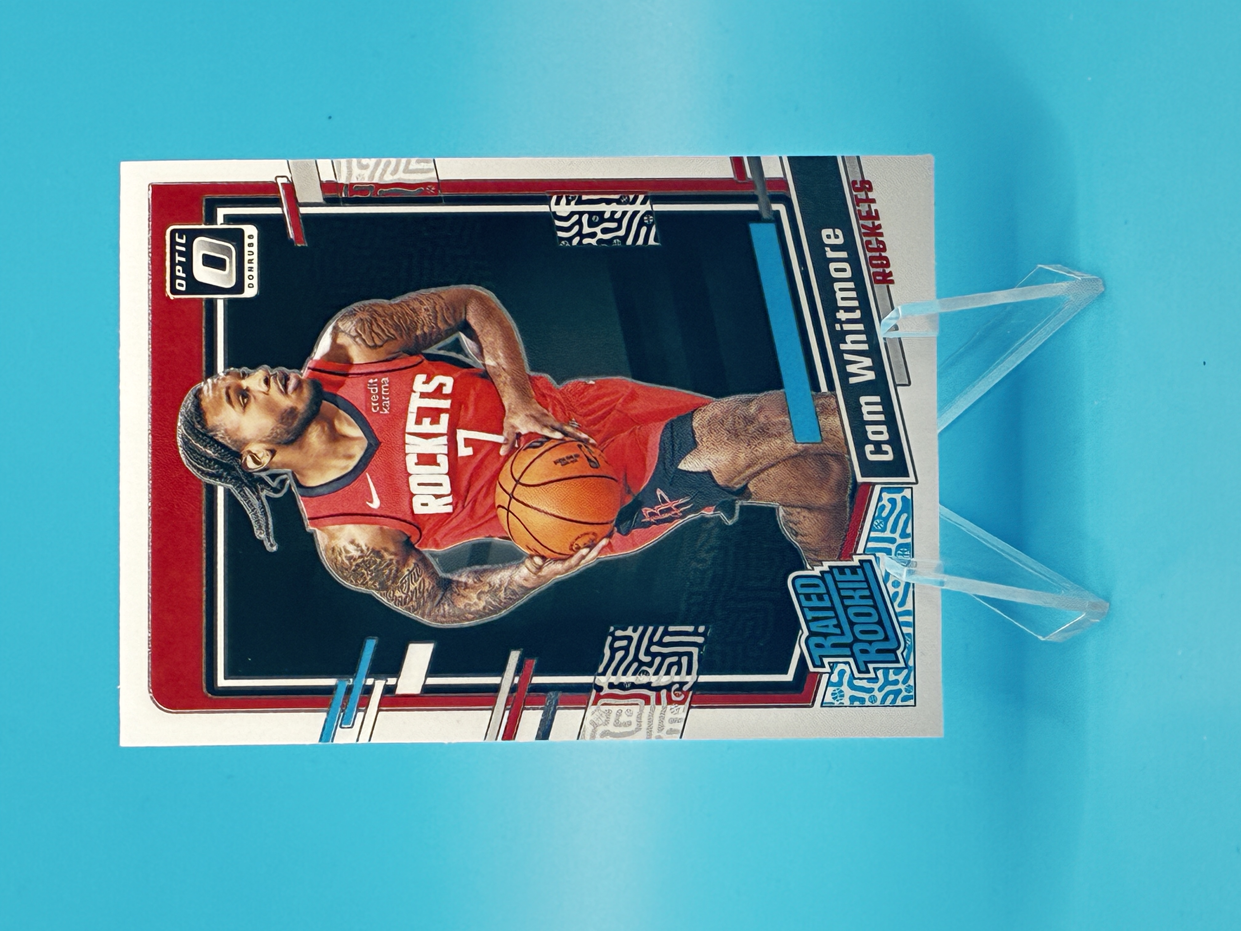 2023/2024 Panini Optic Cam Whitmore Rated Rookie #217 Houston Rockets – Vorderseite