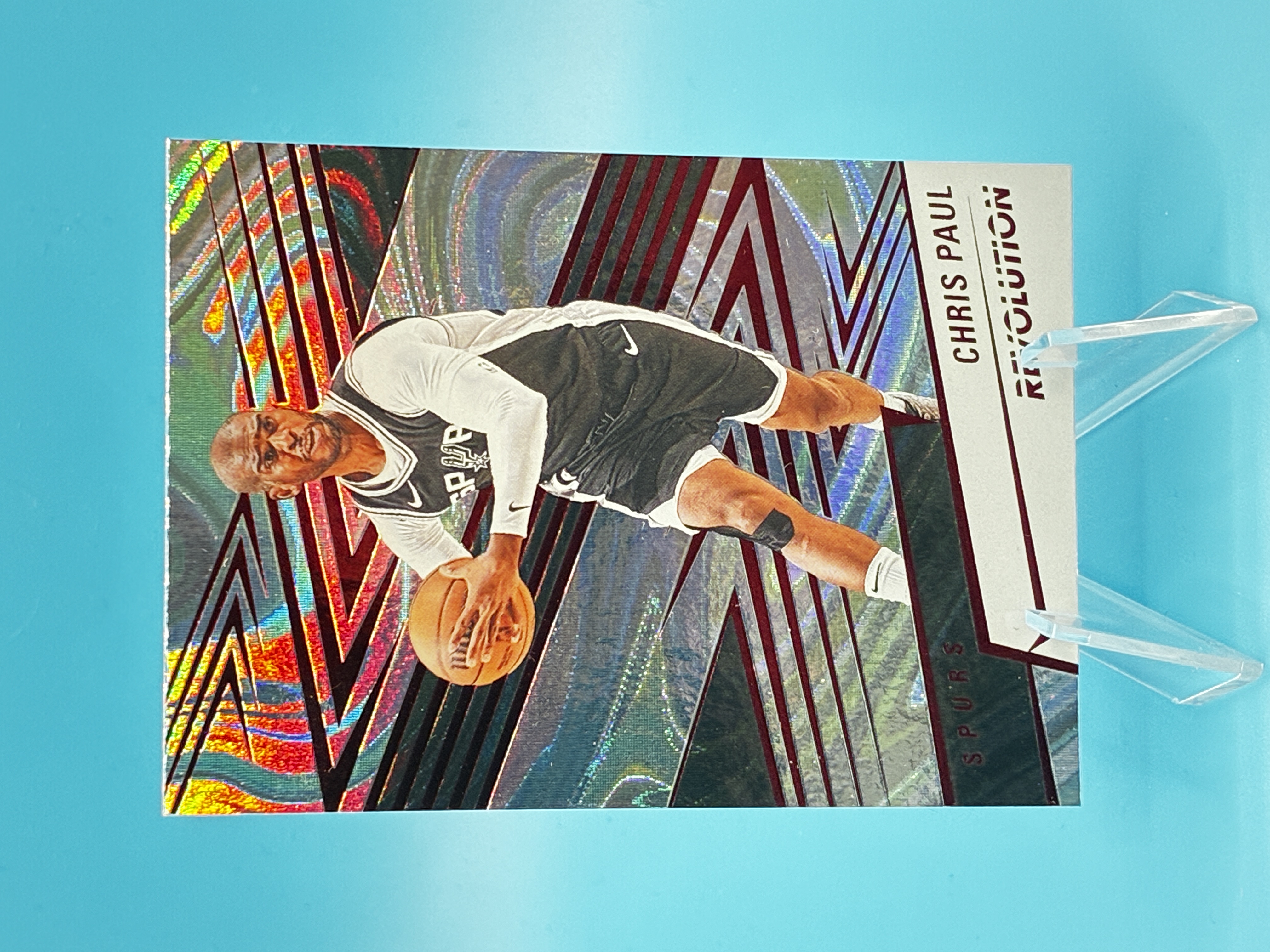 2024/2025 Panini Revolution Chris Paul Swirl #88 San Antonio Spurs – Vorderseite