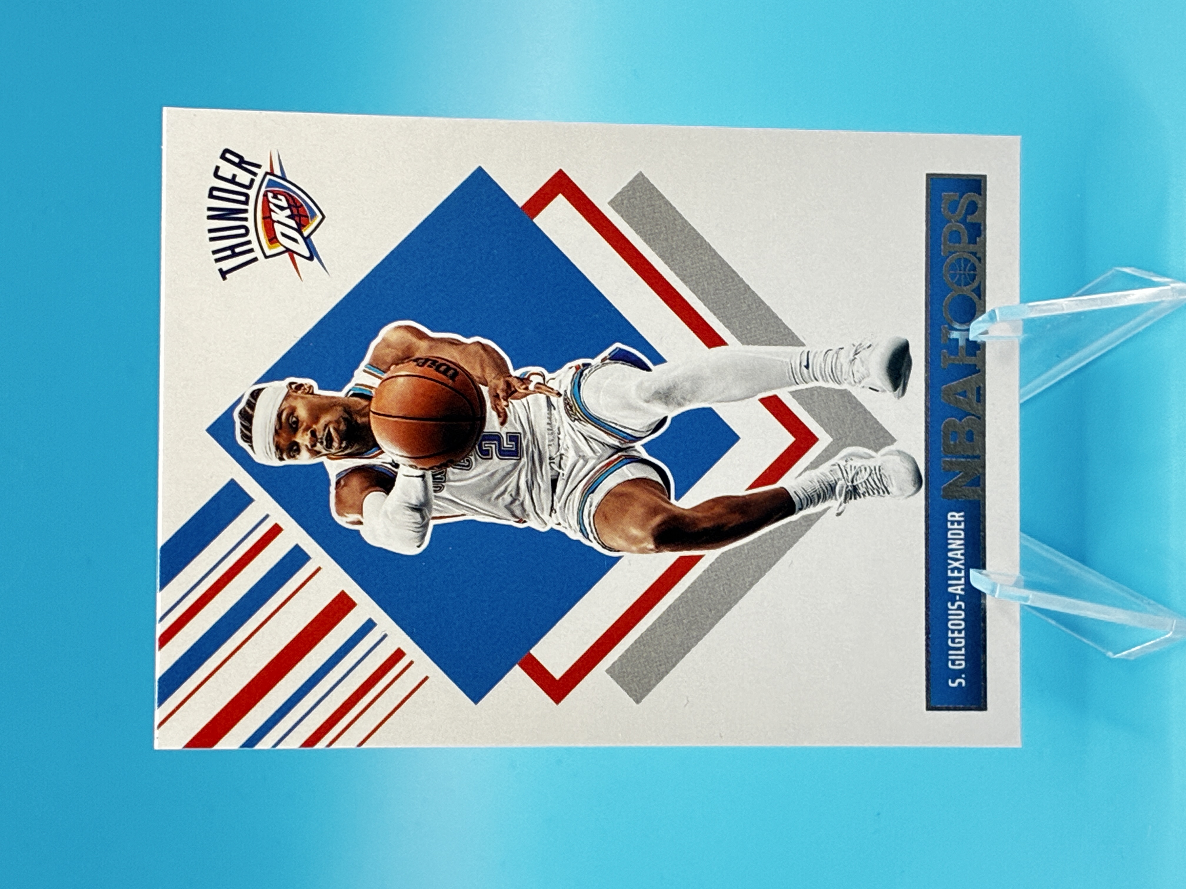 2024/2025 Panini Hoops Shai Gilgeous-Alexander Tribute #283 Oklahoma City Thunder – Vorderseite
