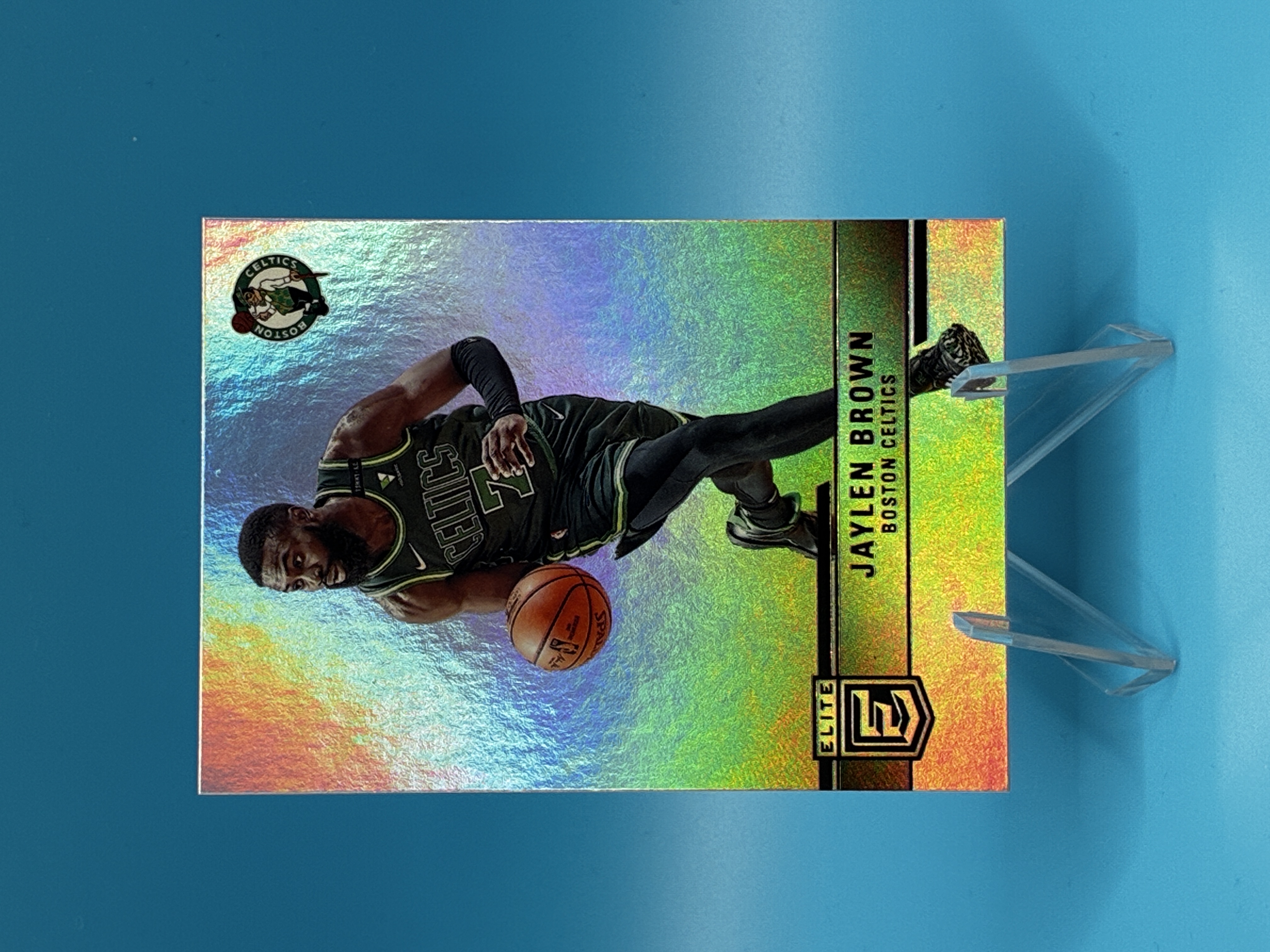 2021/2022 Panini Donruss Elite Jaylen Brown #73 Boston Celtics – Vorderseite