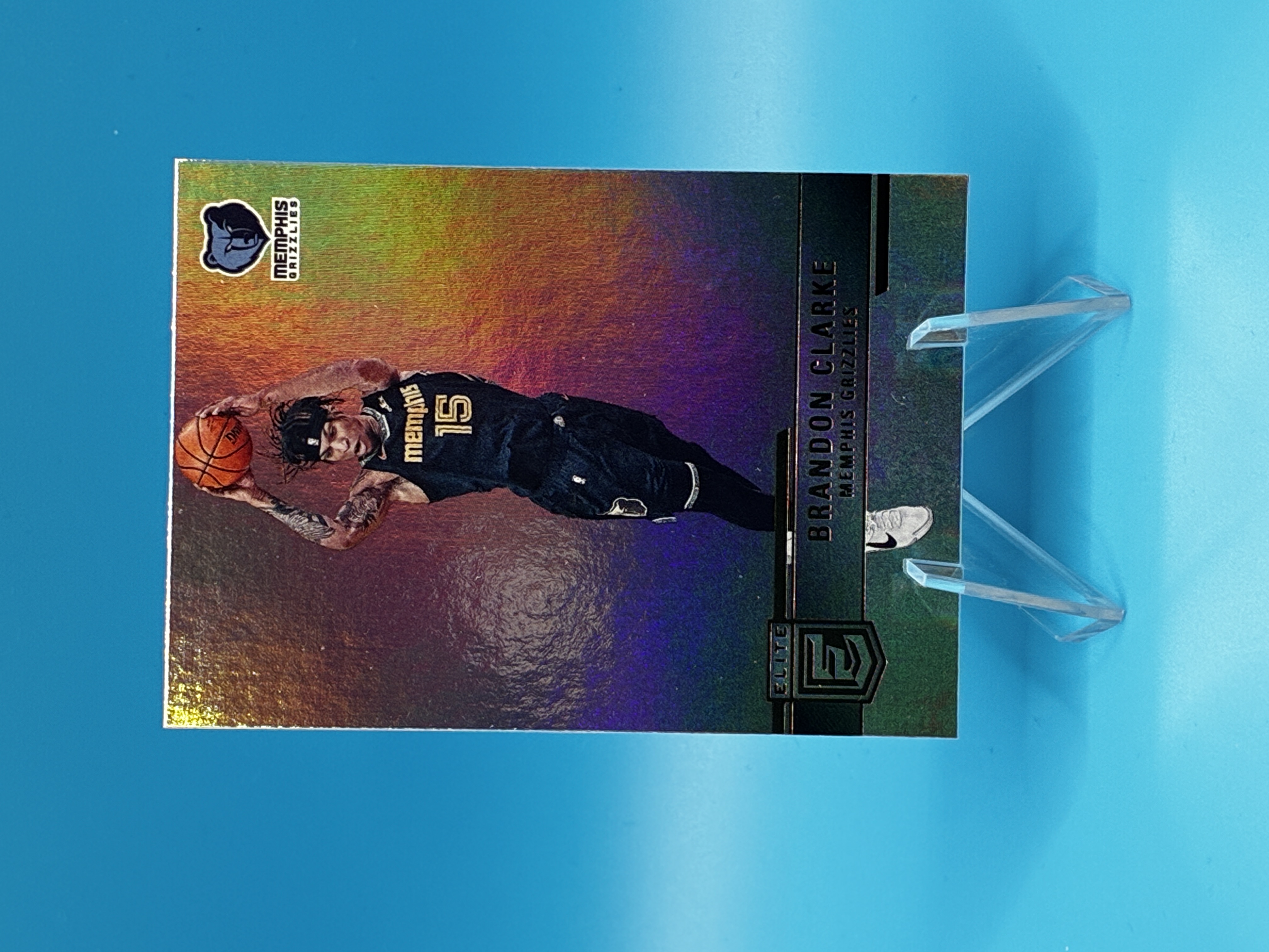 2021/2022 Panini Donruss Elite Brandon Clarke #158 Memphis Grizzlies – Vorderseite