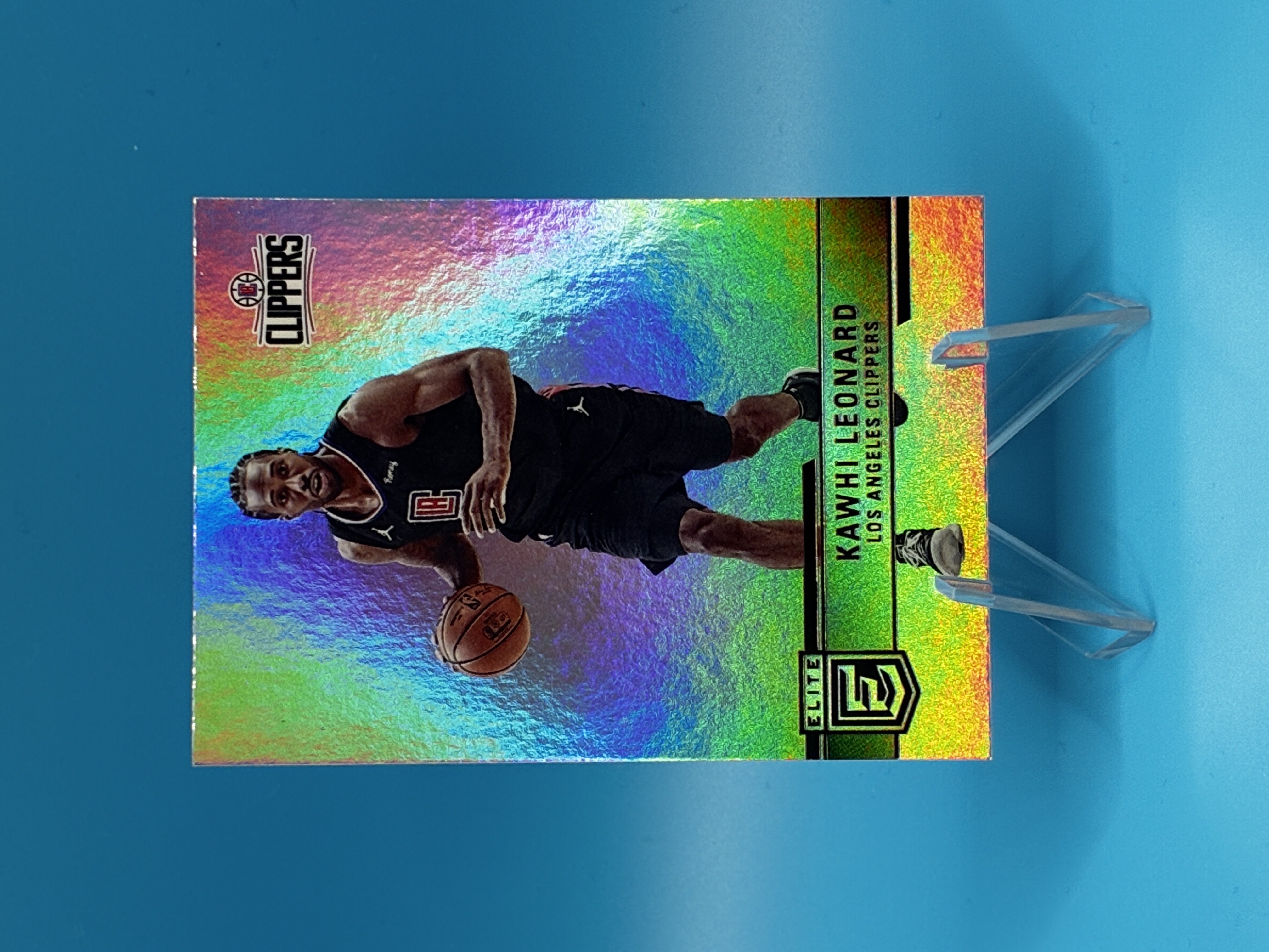 2021/2022 Panini Donruss Elite Kawhi Leonard #133 Los Angeles Clippers – Vorderseite