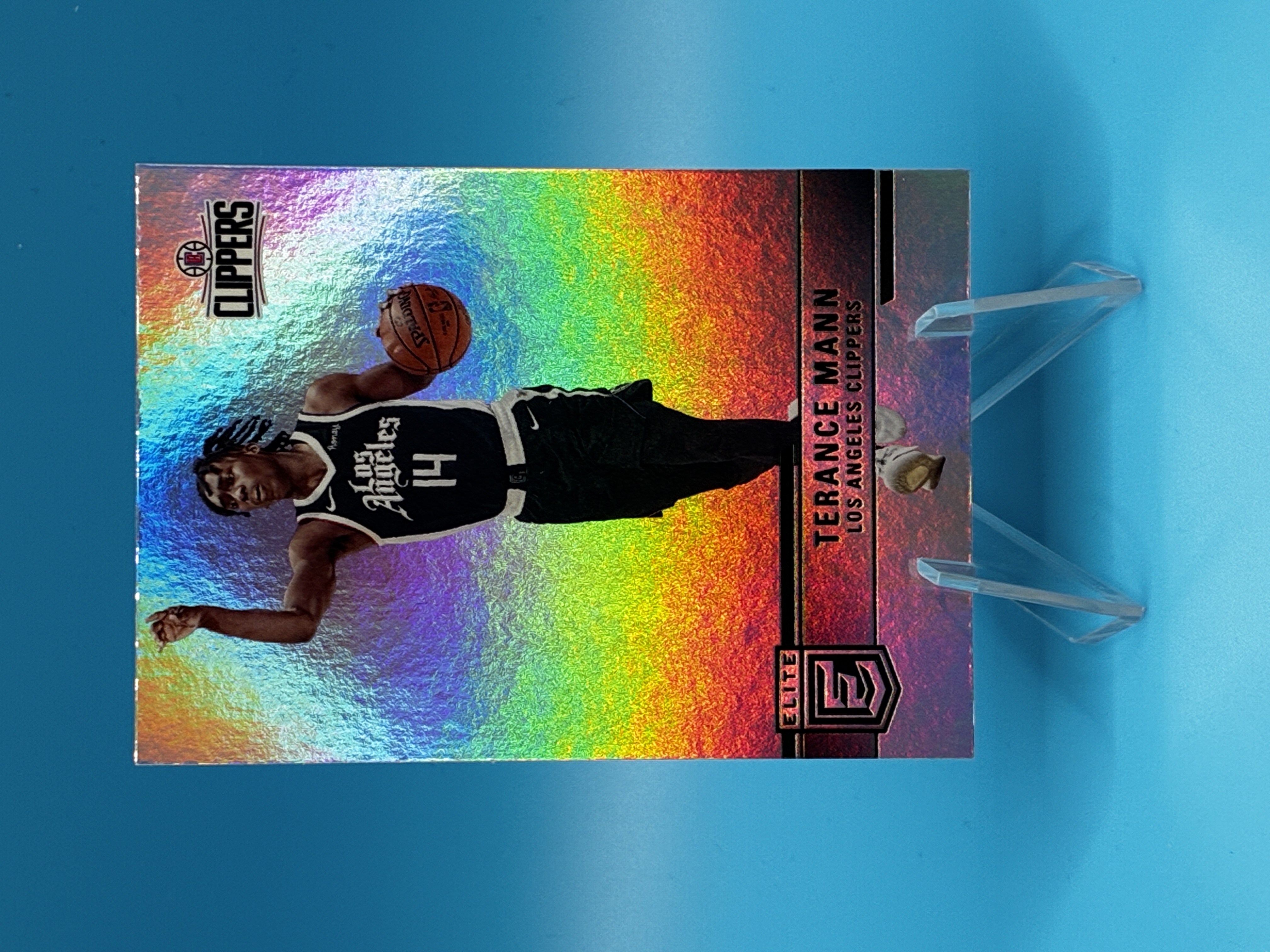 2021/2022 Panini Donruss Elite Terance Mann #178 Los Angeles Clippers – Vorderseite