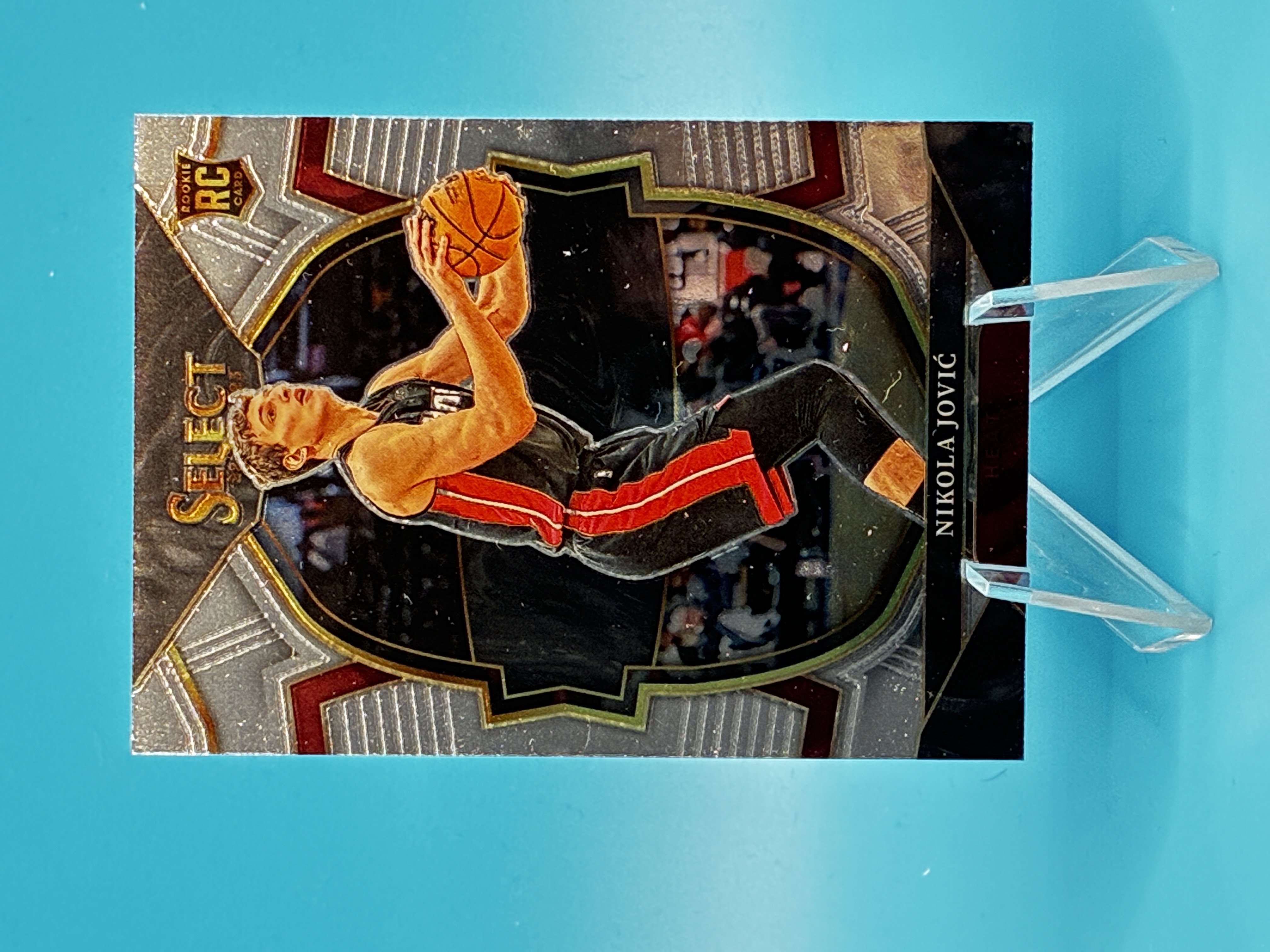 2022/2023 Panini Select Nikola Jović Concourse #91 Miami Heat – Vorderseite