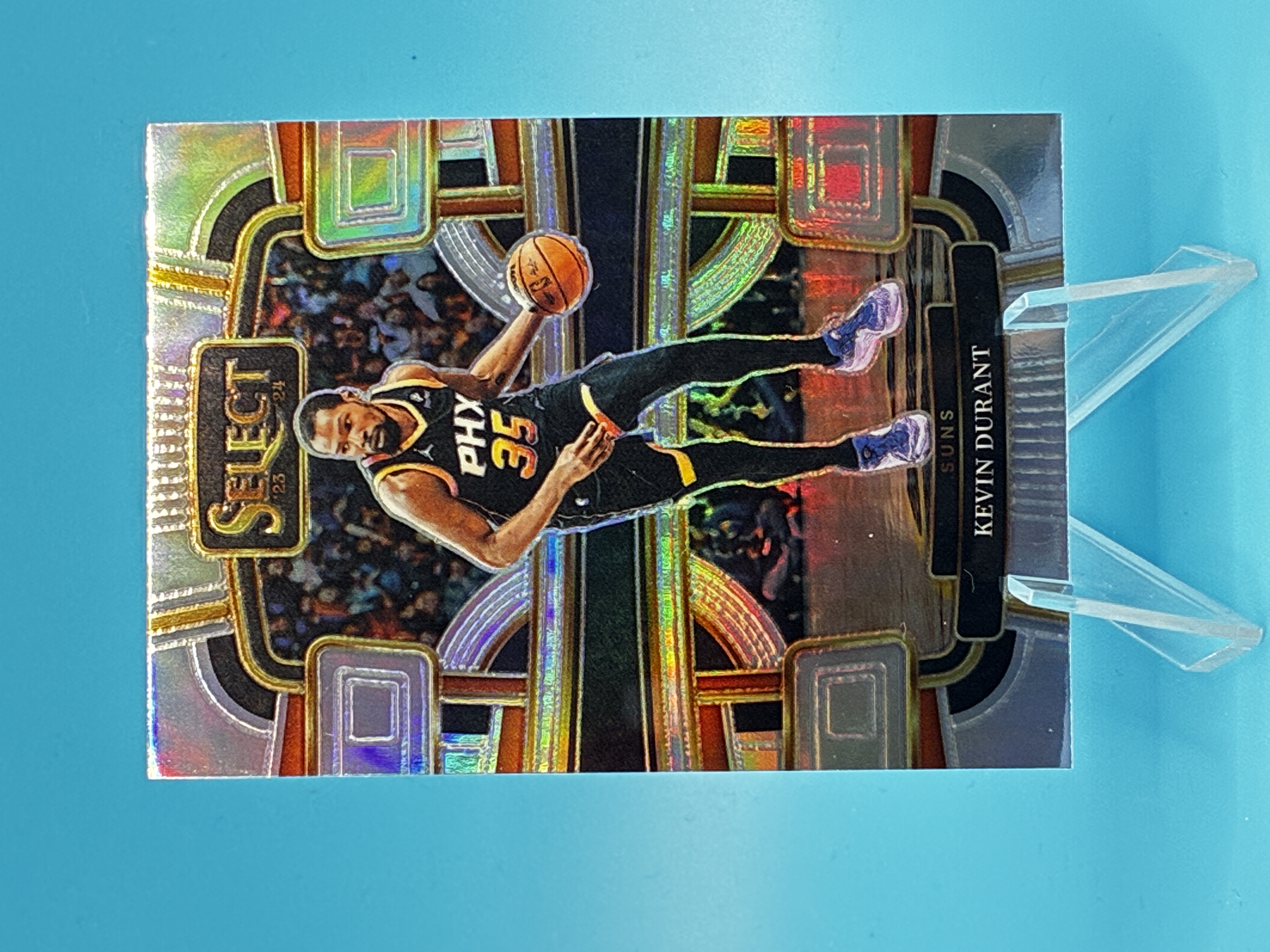2023/2024 Panini Select Kevin Durant Silver Concourse #2 Phoenix Suns – Vorderseite