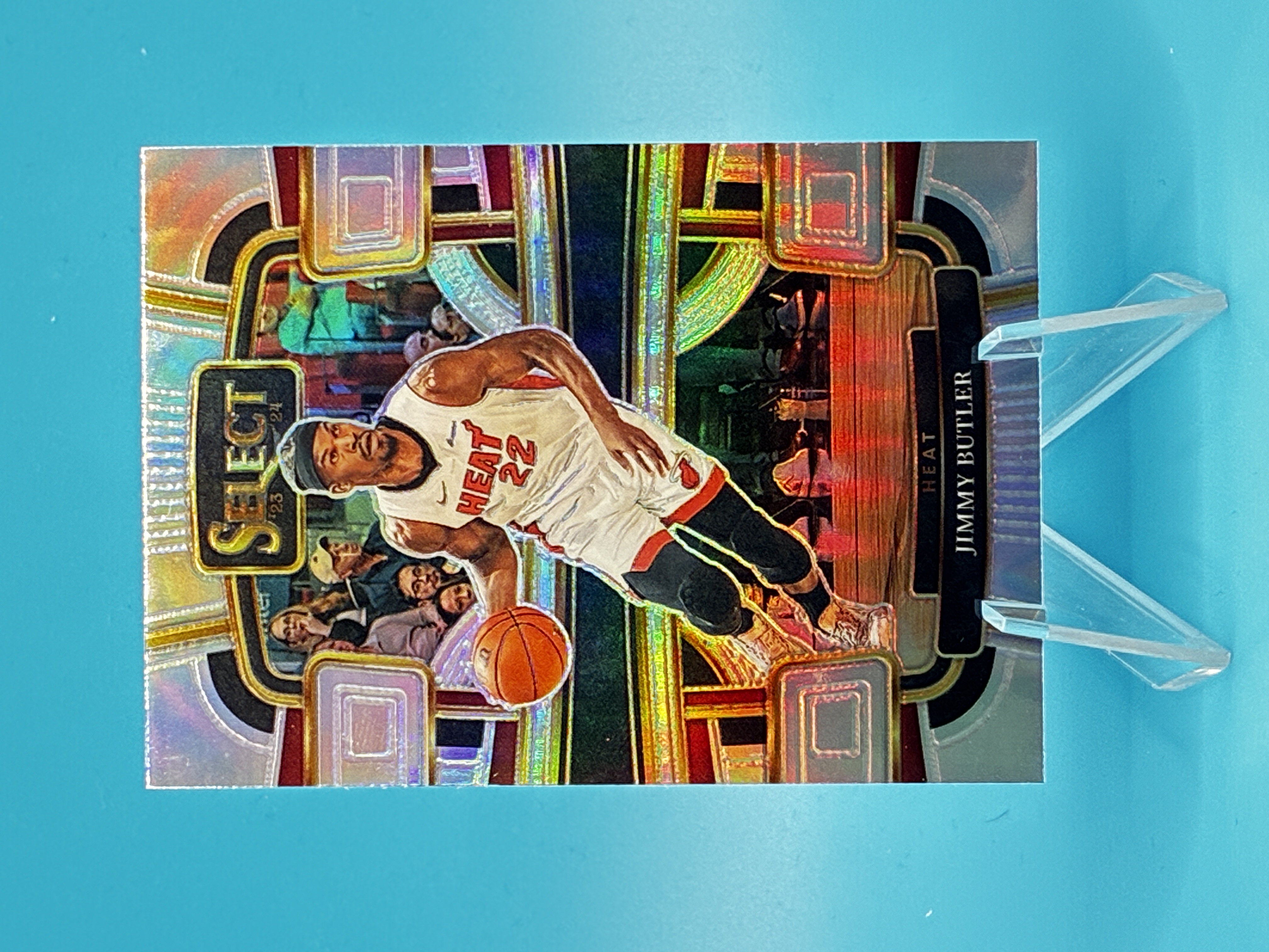2023/2024 Panini Select Jimmy Butler Silver Concourse #40 Miami Heat – Vorderseite