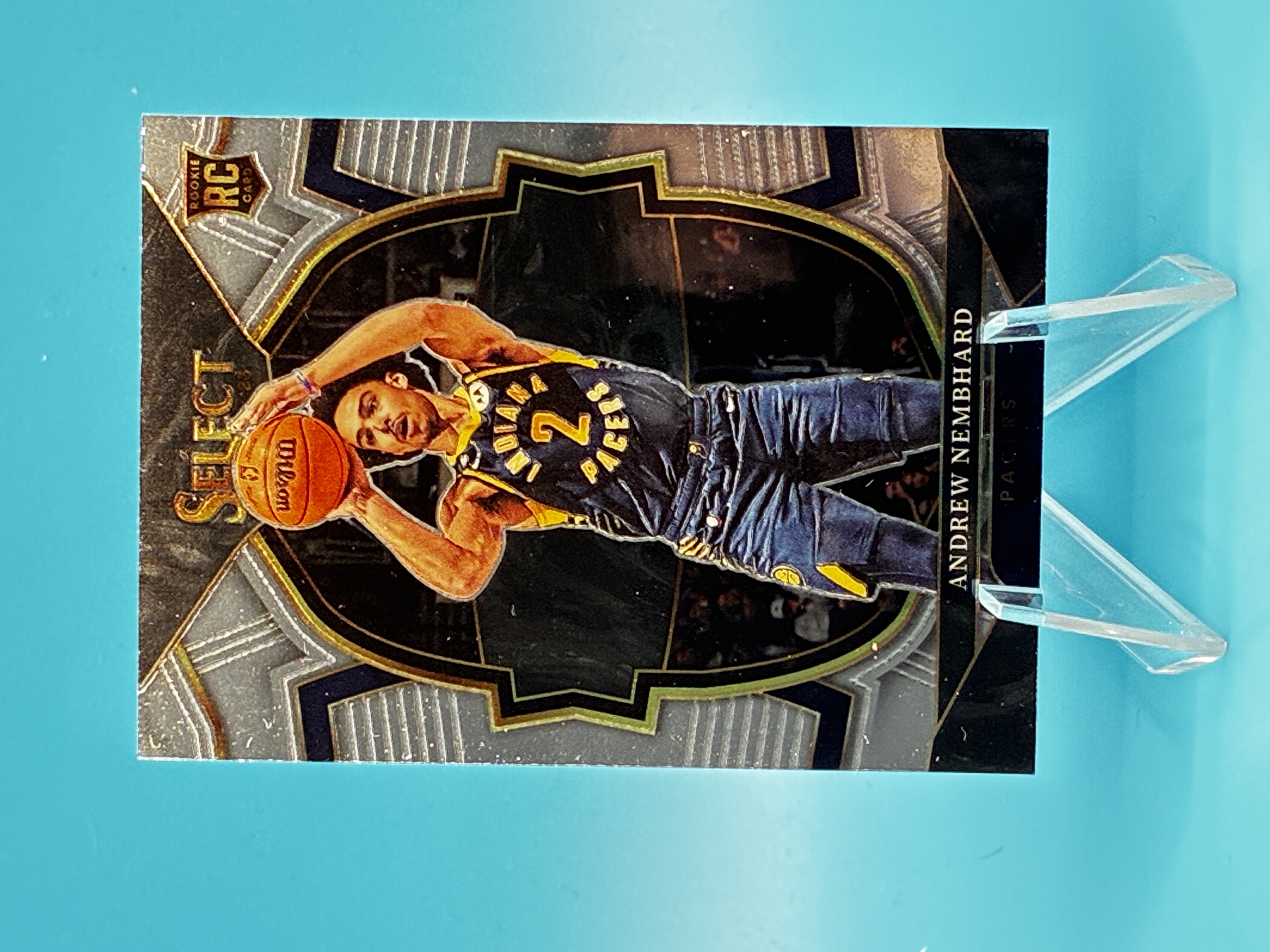 2022/2023 Panini Select Andrew Nembhard Concourse #77 Indiana Pacers – Vorderseite