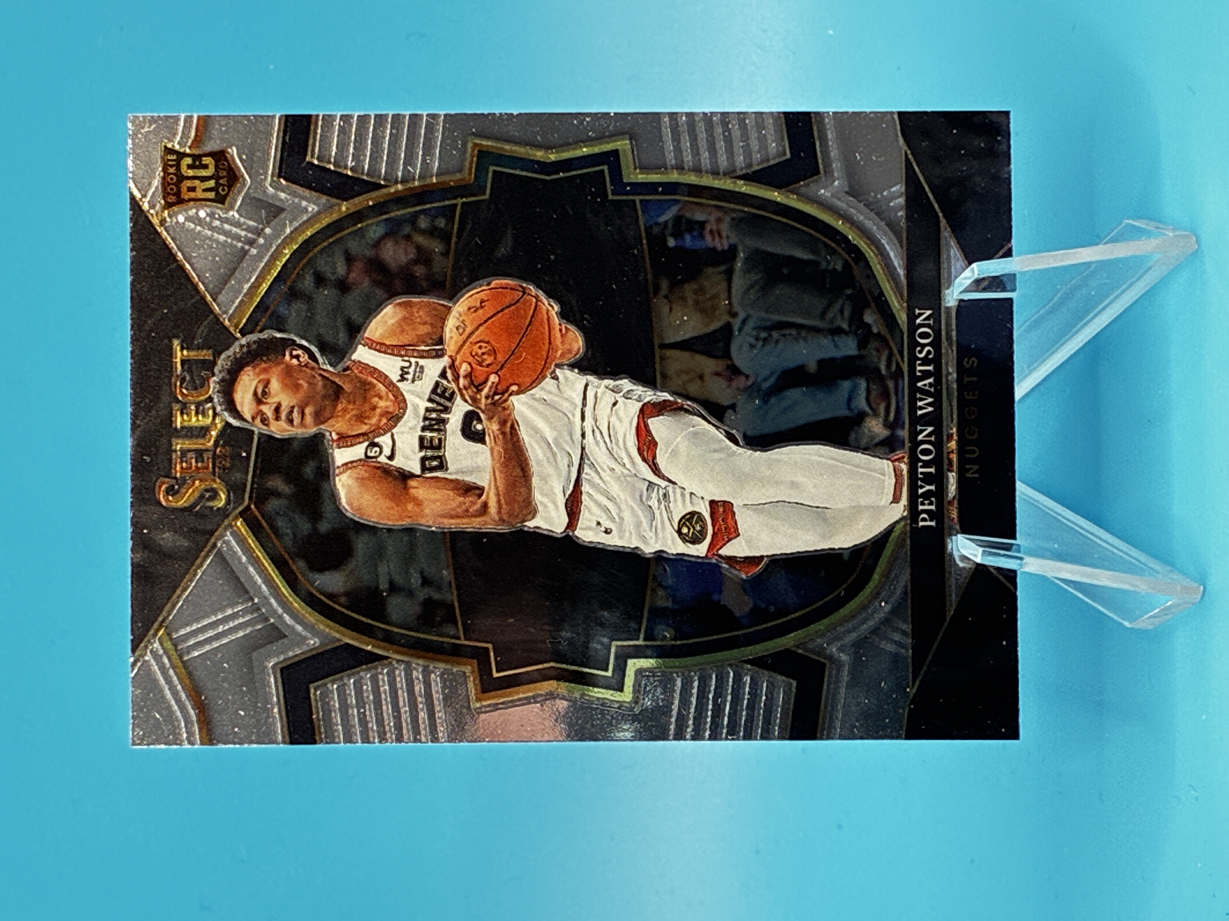 2022/2023 Panini Select Peyton Watson Concourse #74 Denver Nuggets – Vorderseite