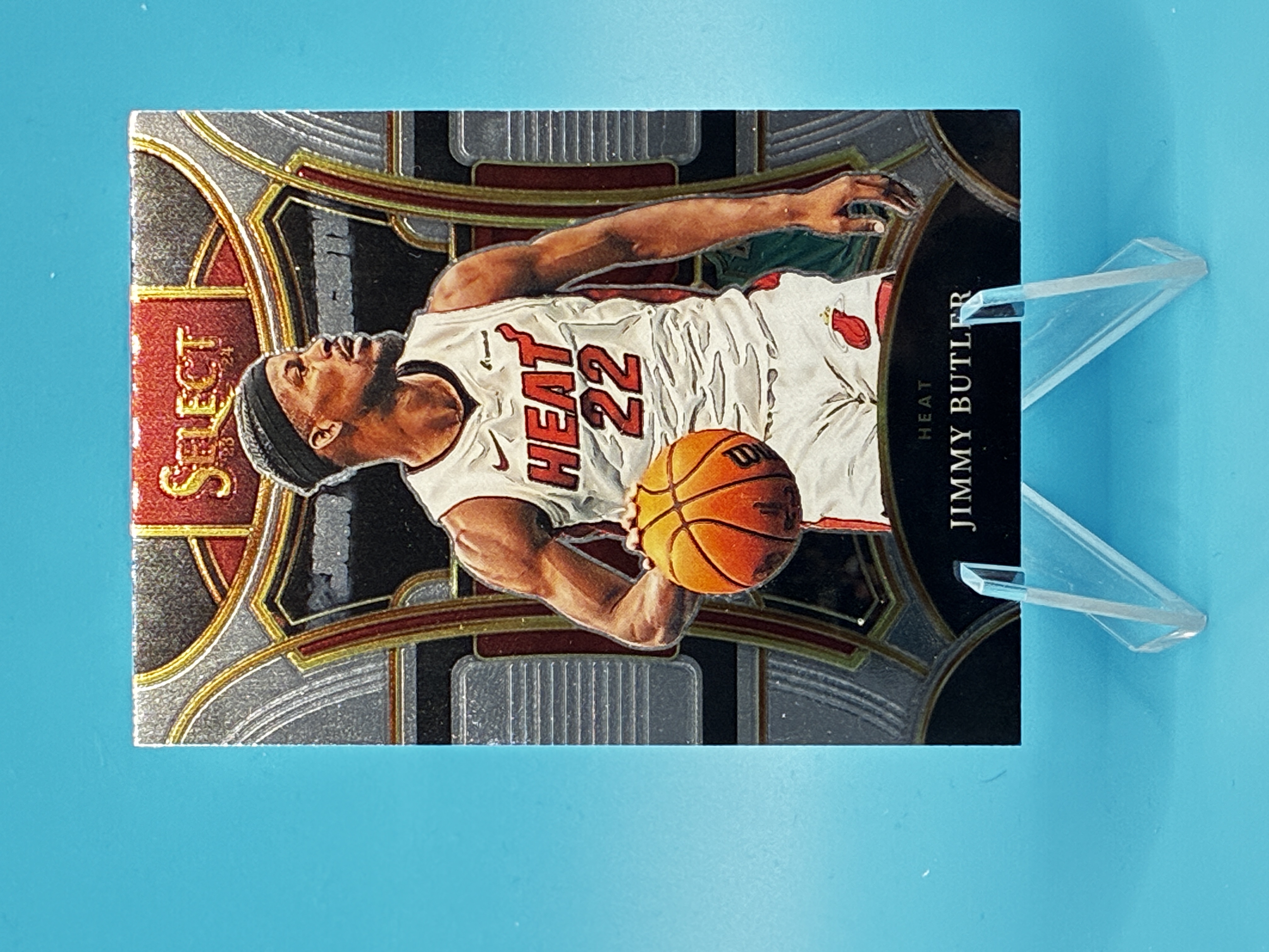 2023/2024 Panini Select Jimmy Butler Mezzanine #361 Miami Heat – Vorderseite