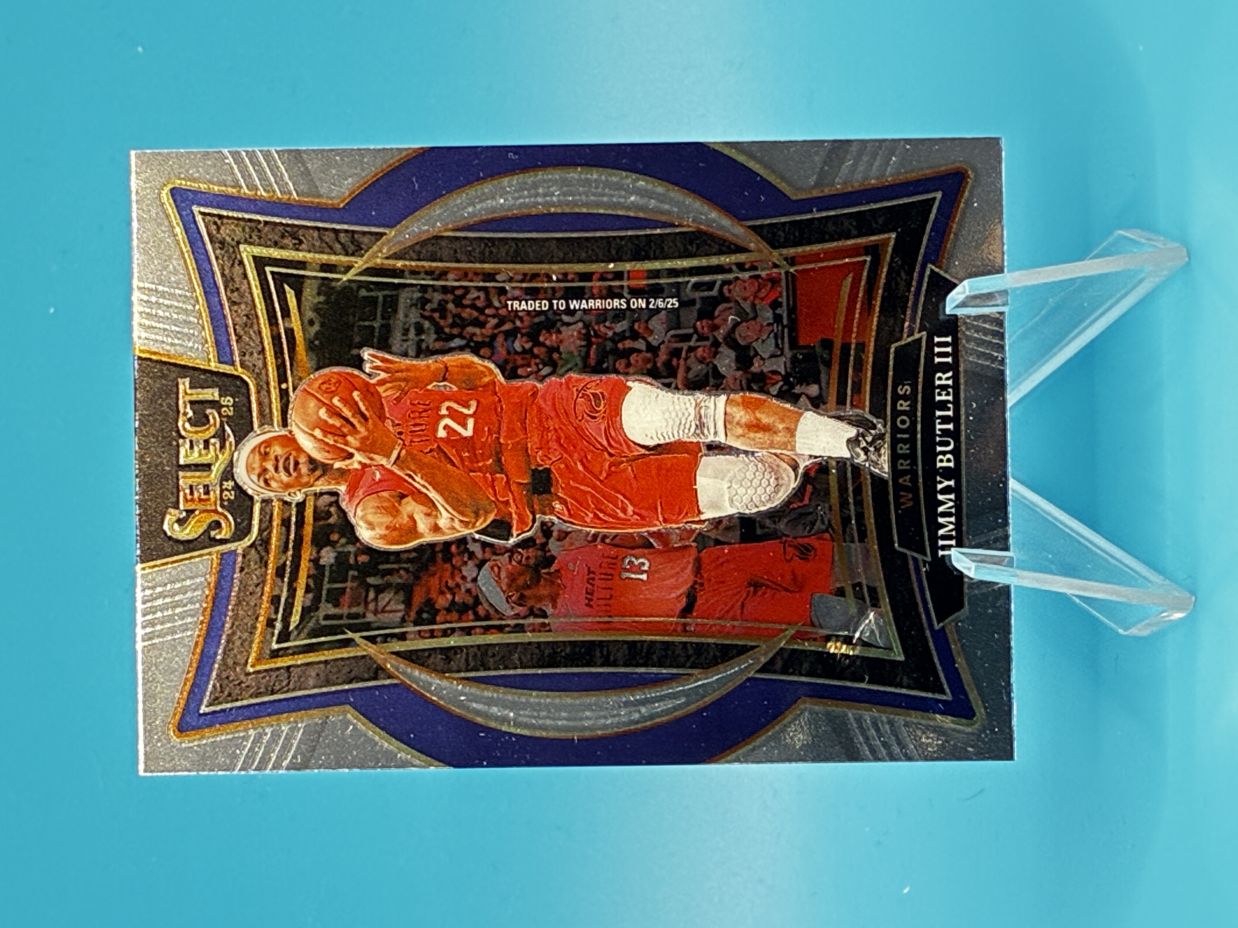 2024/2025 Panini Select Jimmy Butler III Concourse #34 Golden State Warriors – Vorderseite