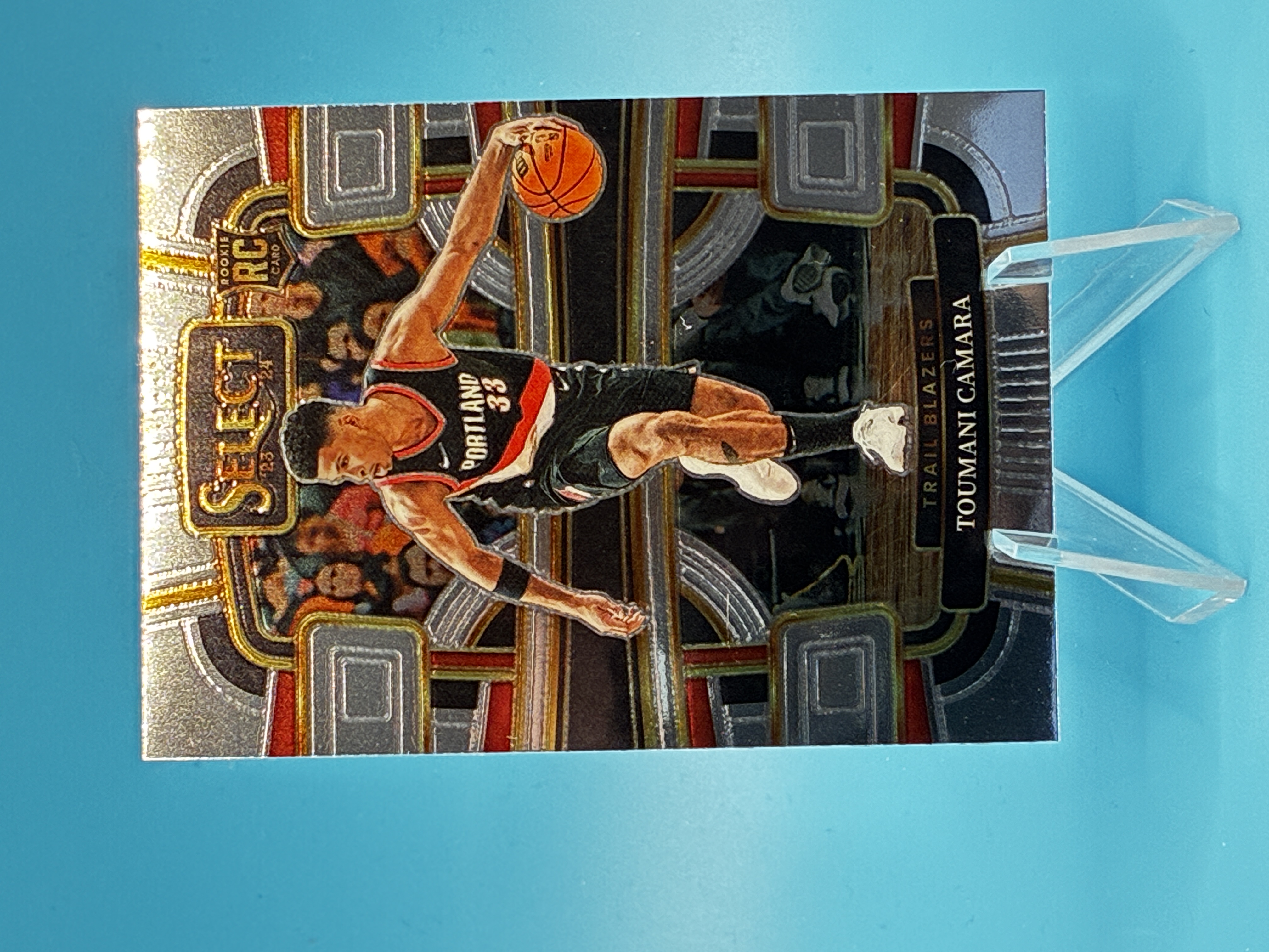 2023/2024 Panini Select Toumani Camara Concourse #81 Portland Trail Blazers – Vorderseite