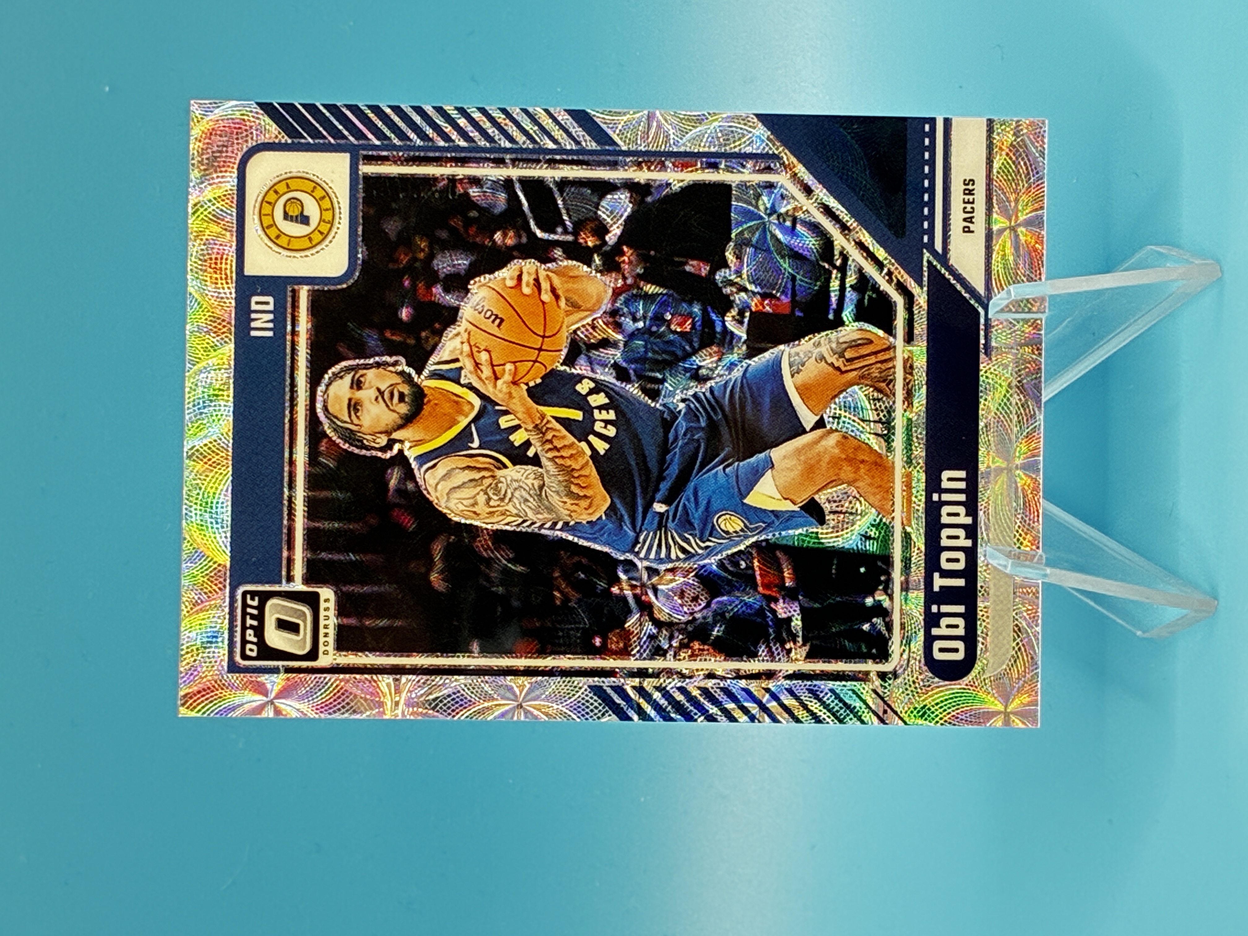 2024/2025 Panini Donruss Optic Obi Toppin Choice 015/249 #149 Indiana Pacers – Vorderseite