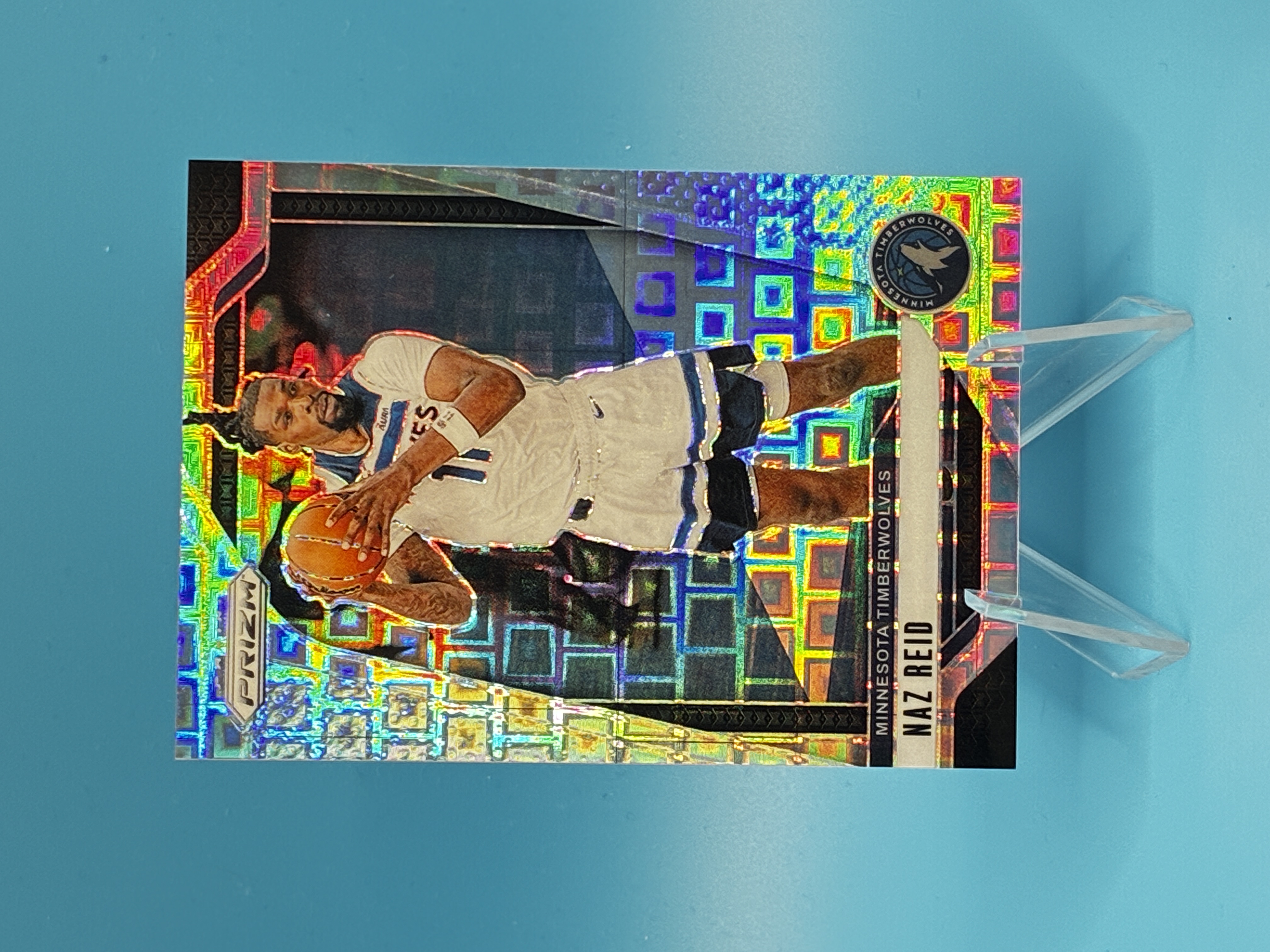 2024/2025 Panini Prizm Naz Reid Pandora 102/150 #176 Minnesota Timberwolves – Vorderseite
