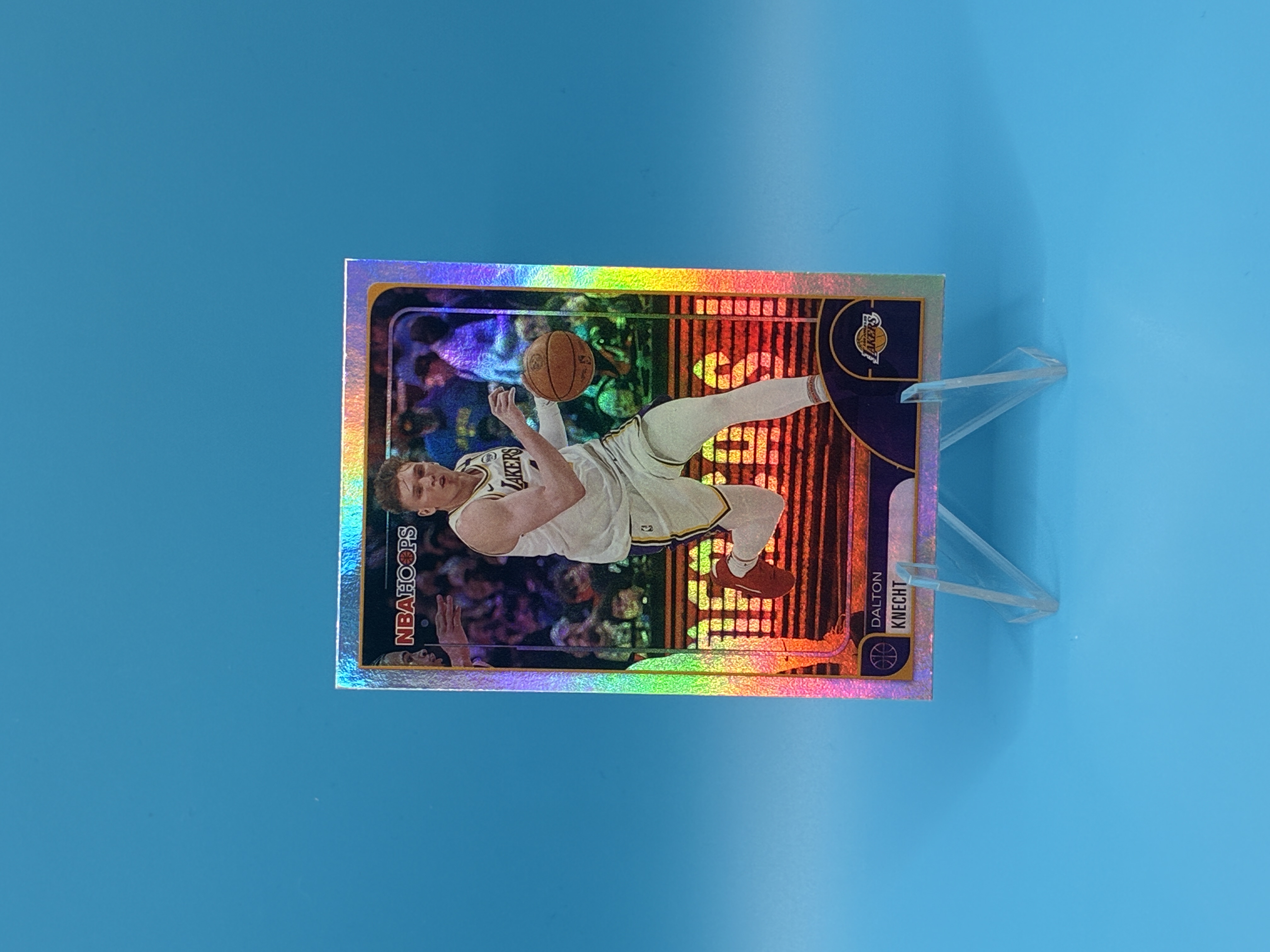 2025/2026 Topps Hoops Dalton Knecht #260 Los Angeles Lakers – Vorderseite