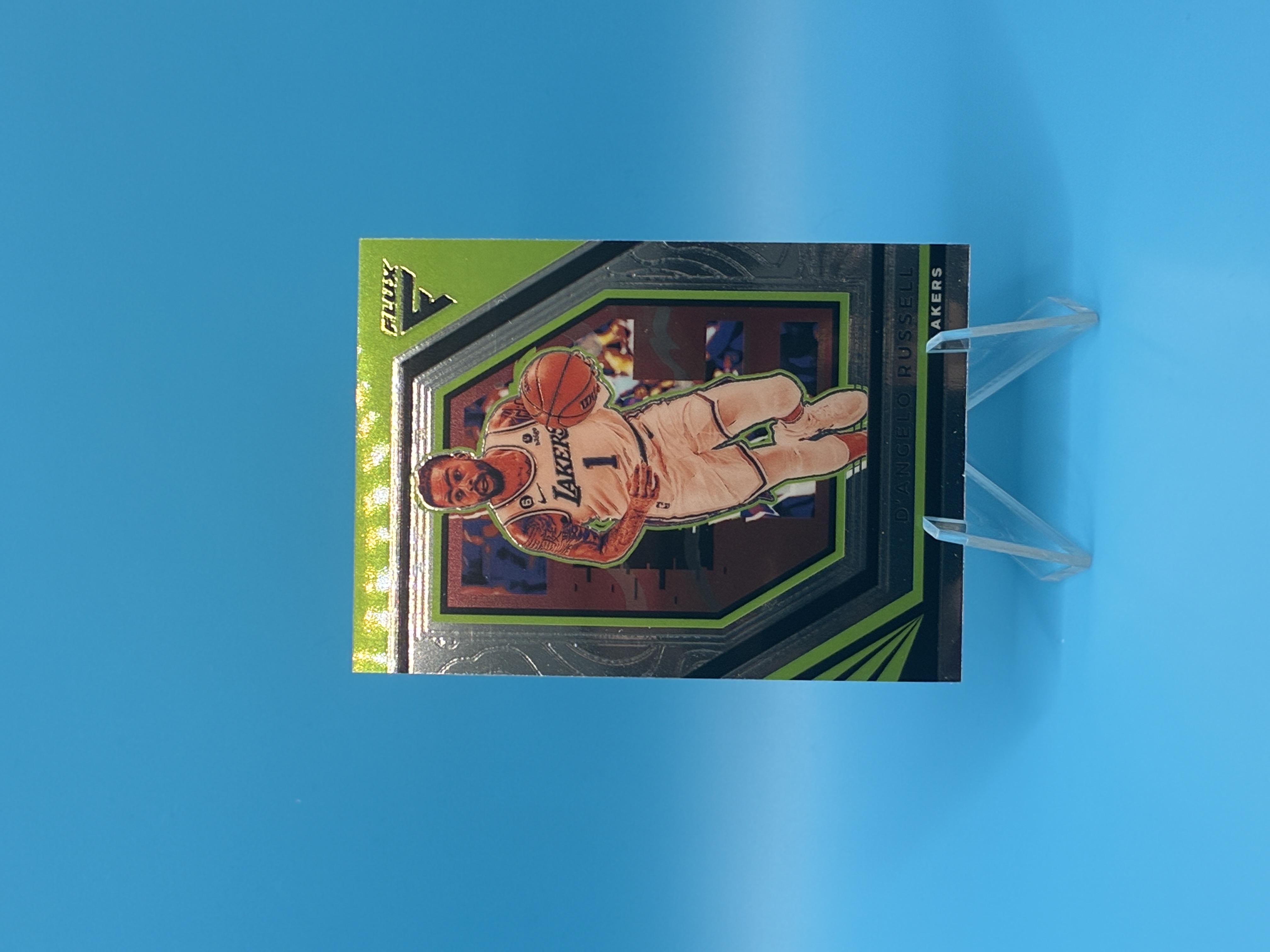 2022/2023 Panini Flux D'Angelo Russell #131 Los Angeles Lakers – Vorderseite