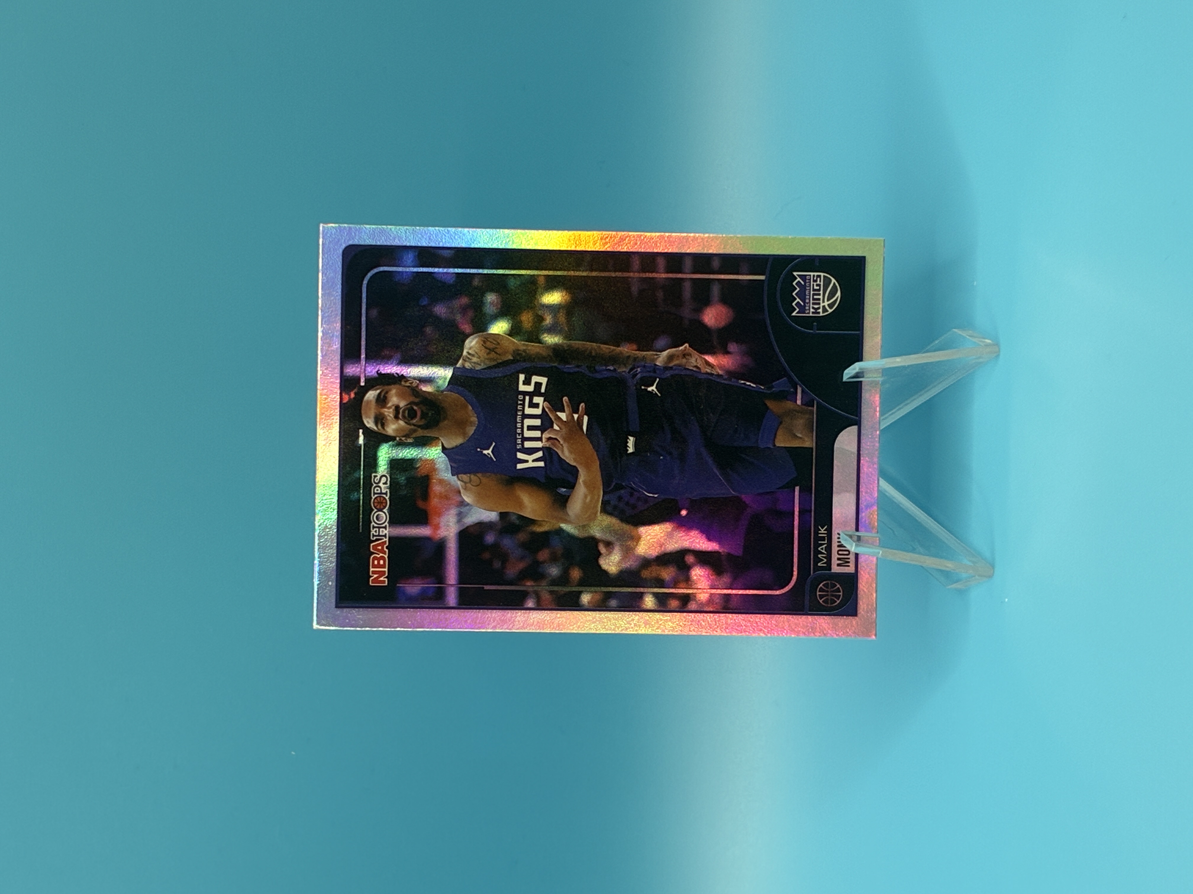 2025/2026 Topps Hoops Malik Monk #205 Sacramento Kings – Vorderseite