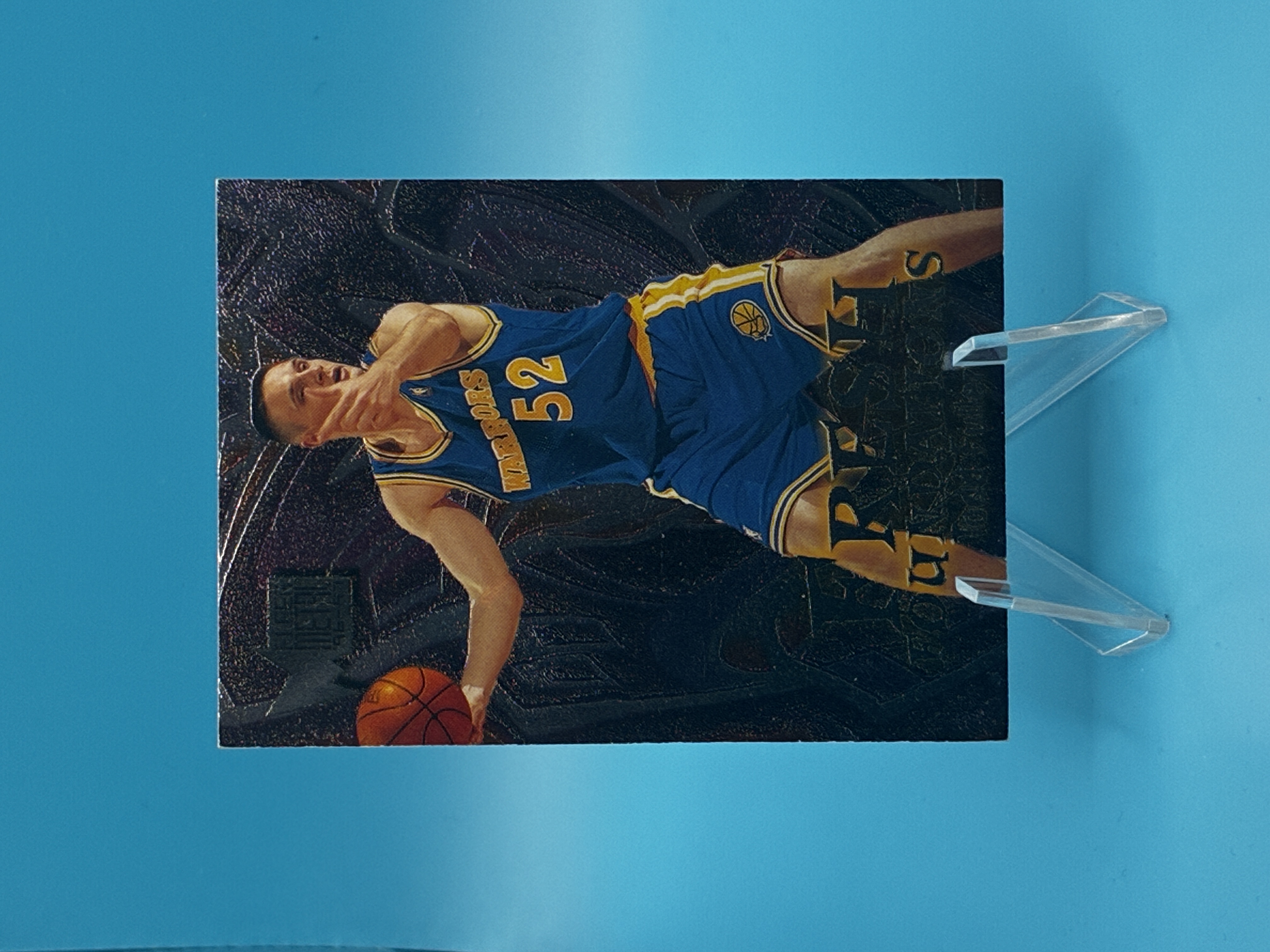 1996/1997 Fleer/SkyBox Metal Todd Fuller Fresh Foundations #235 Golden State Warriors – Vorderseite