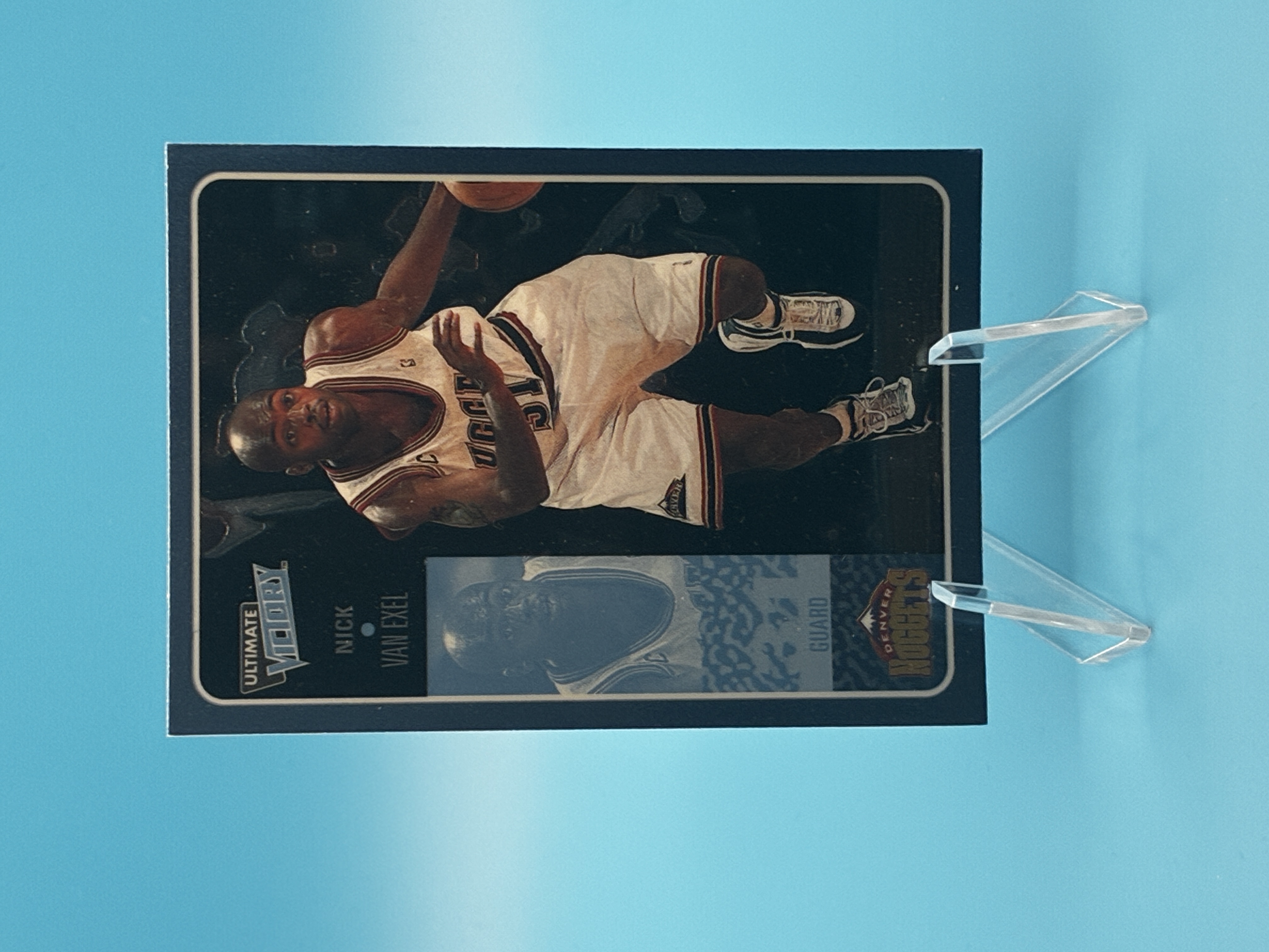 2000/2001 Upper Deck Ultimate Victory Nick Van Exel #14 Denver Nuggets – Vorderseite