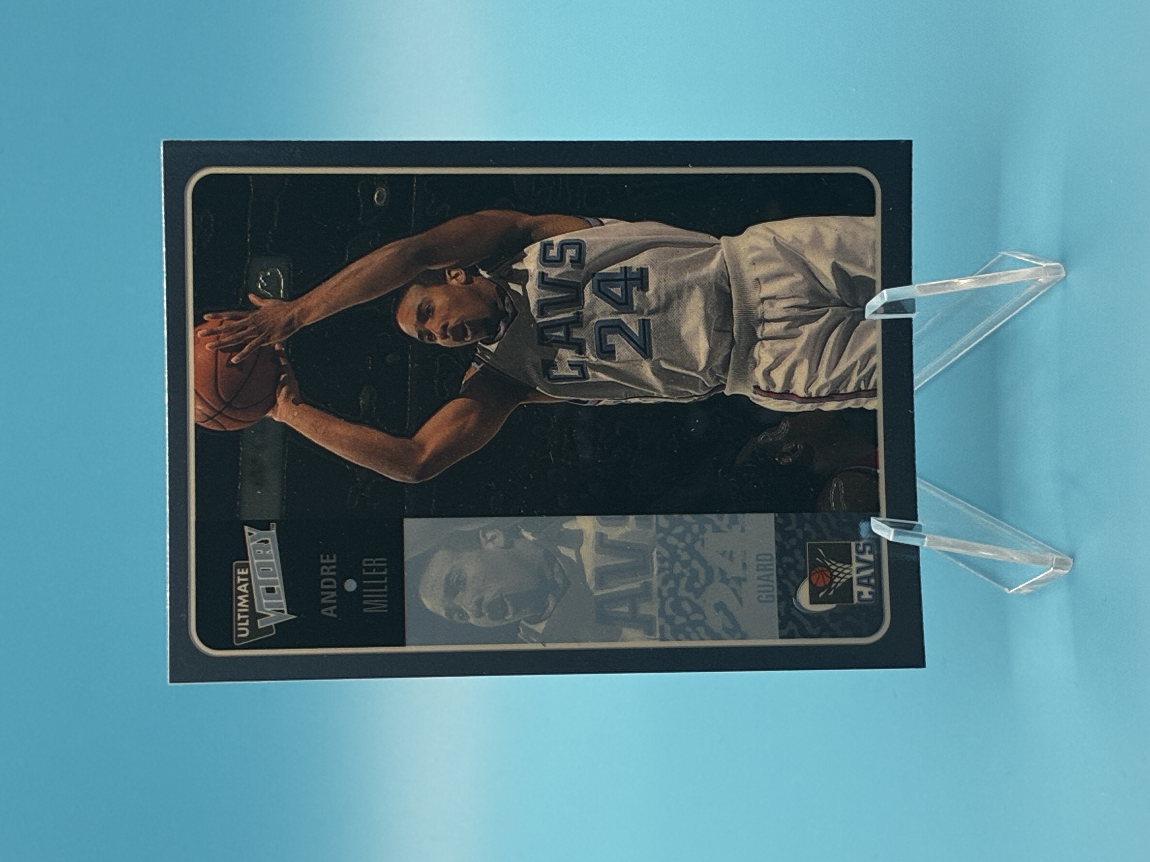 2000/2001 Upper Deck Ultimate Victory Andre Miller #10 Cleveland Cavaliers – Vorderseite