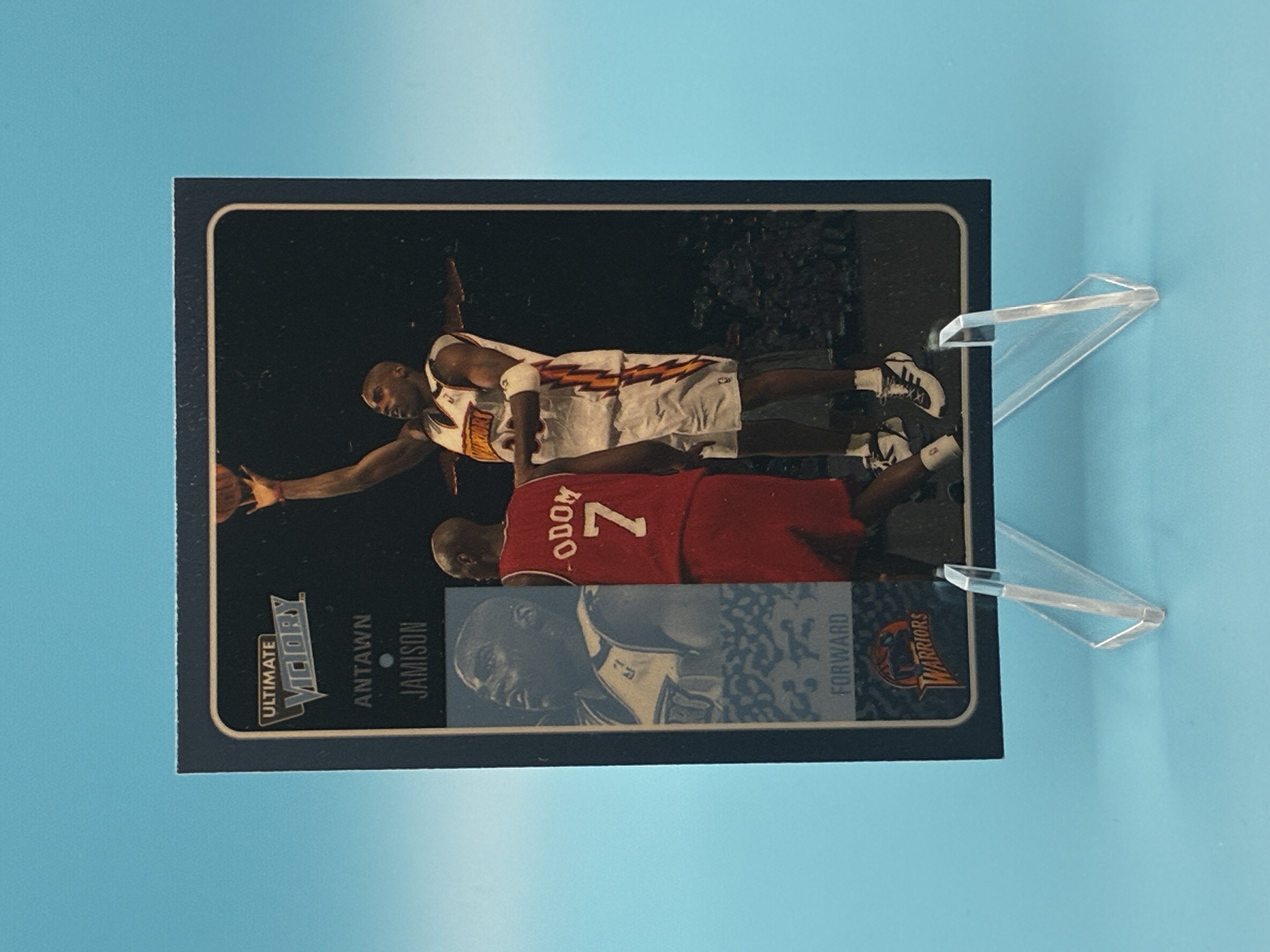 2000/2001 Upper Deck Ultimate Victory Antawn Jamison #17 Golden State Warriors – Vorderseite