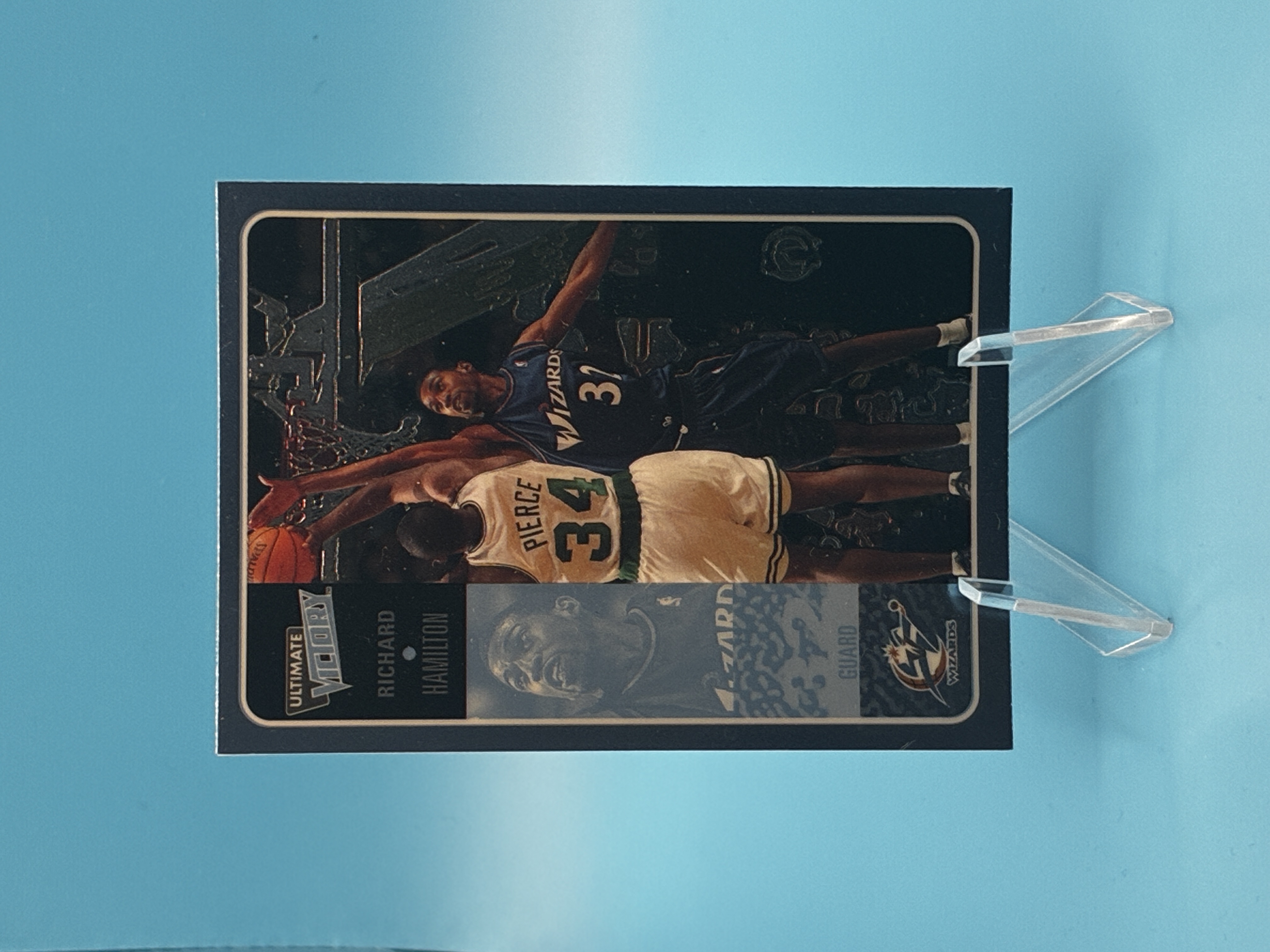 2000/2001 Upper Deck Ultimate Victory Richard Hamilton #60 Washington Wizards – Vorderseite