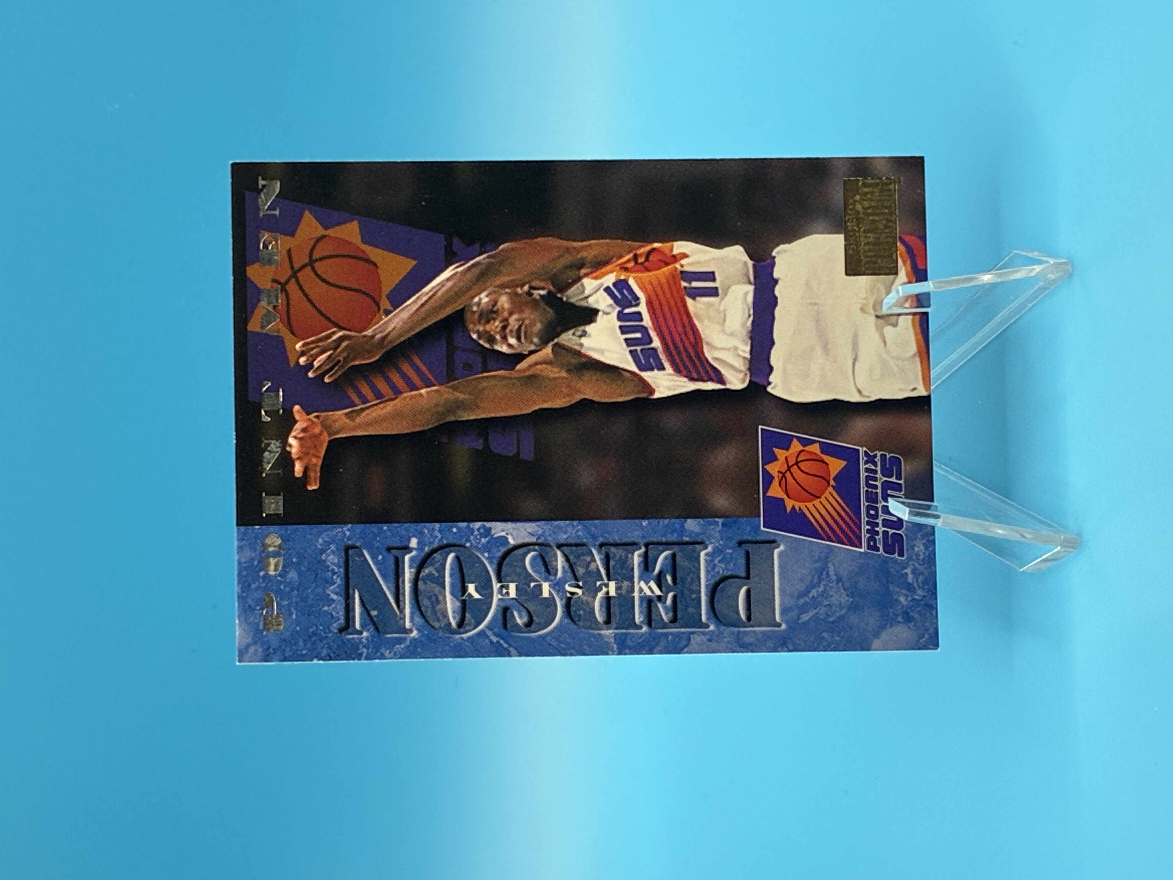 1996/1997 SkyBox Premium Wesley Person #252 Phoenix Suns – Vorderseite